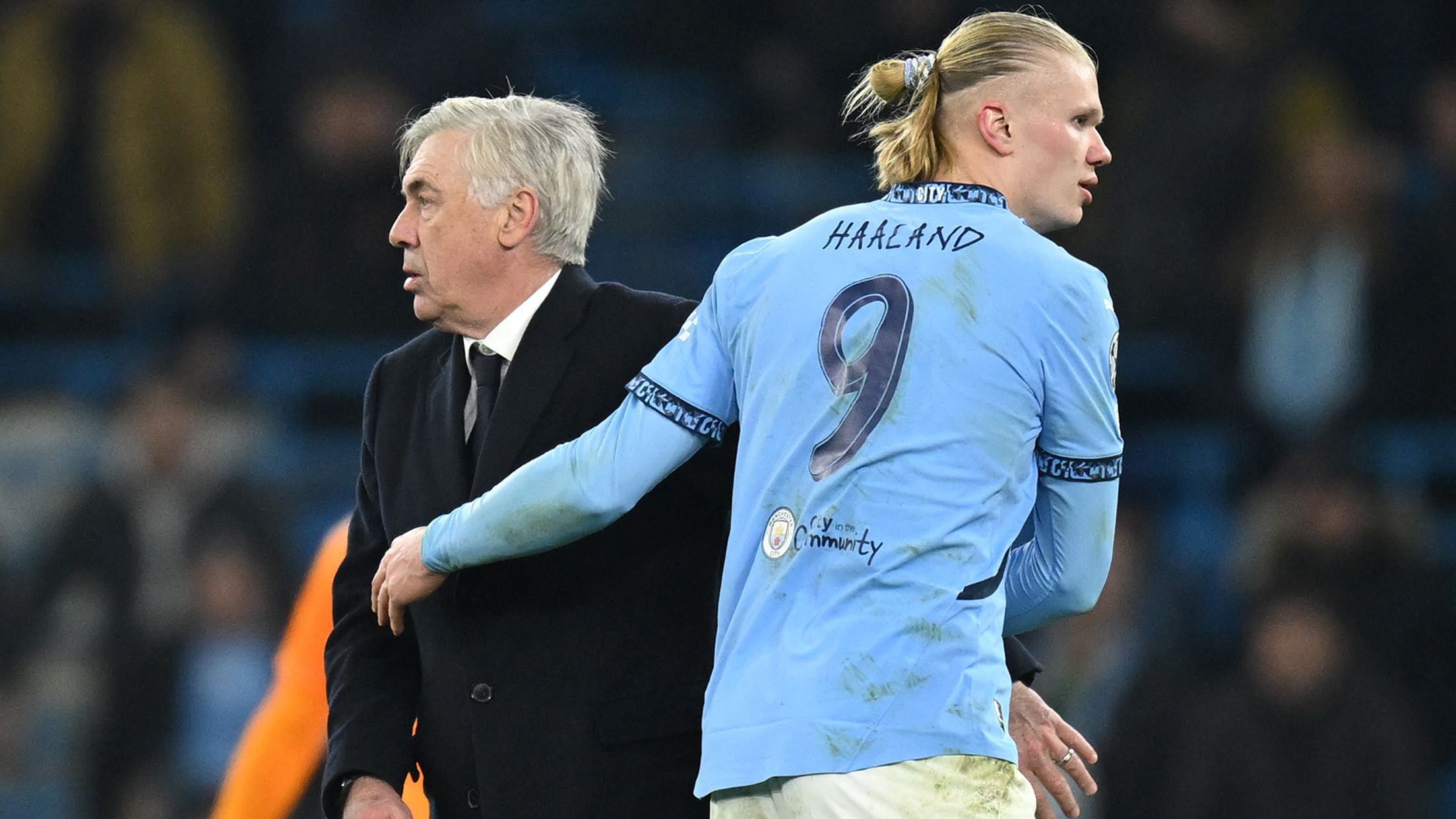 Manchester City v Real Madrid C.F. - UEFA Champions League 2024/25 League Knockout Play-off First Leg