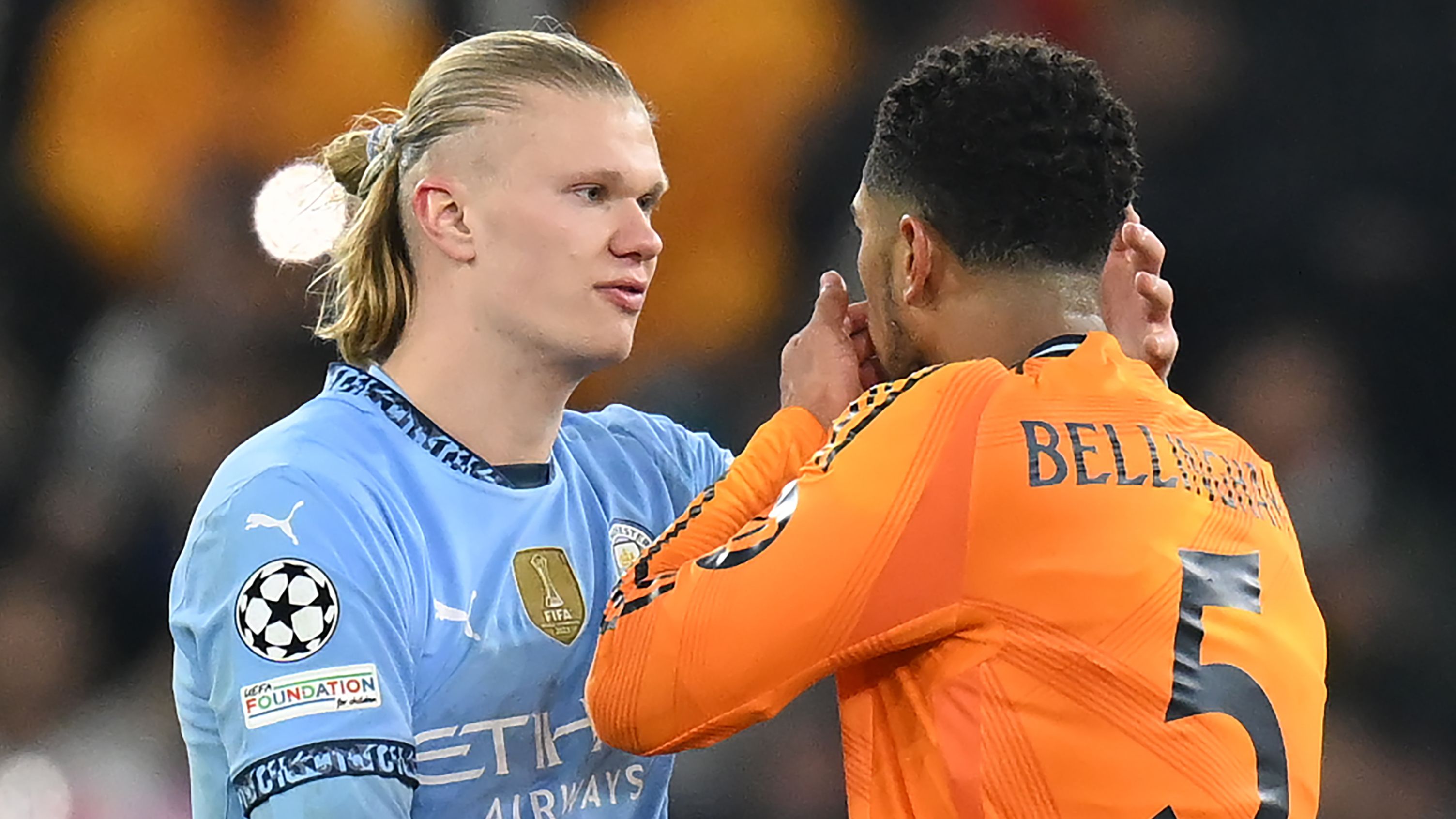 Manchester City v Real Madrid C.F. - UEFA Champions League 2024/25 League Knockout Play-off First Leg