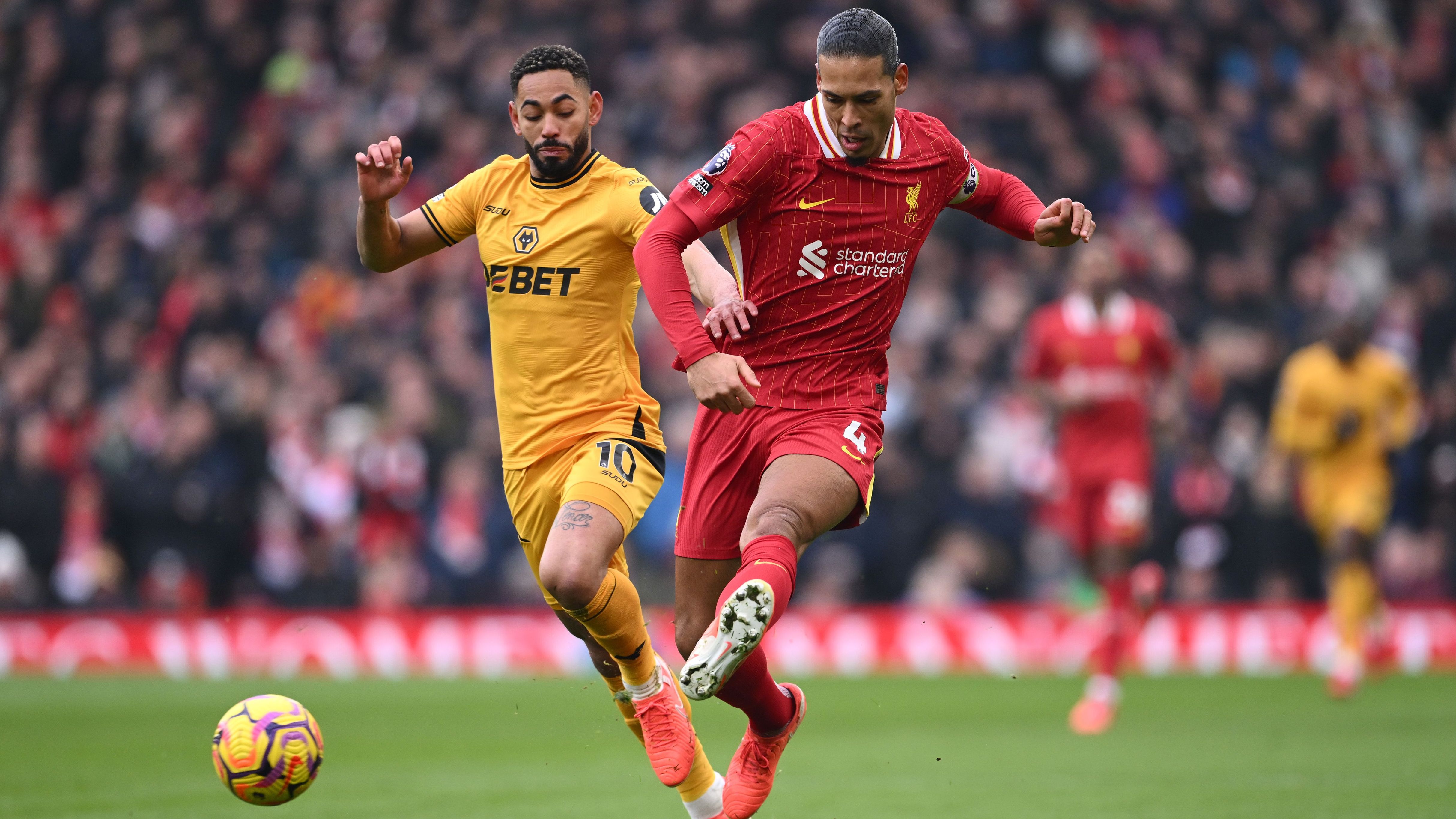 Liverpool FC v Wolverhampton Wanderers FC - Premier League