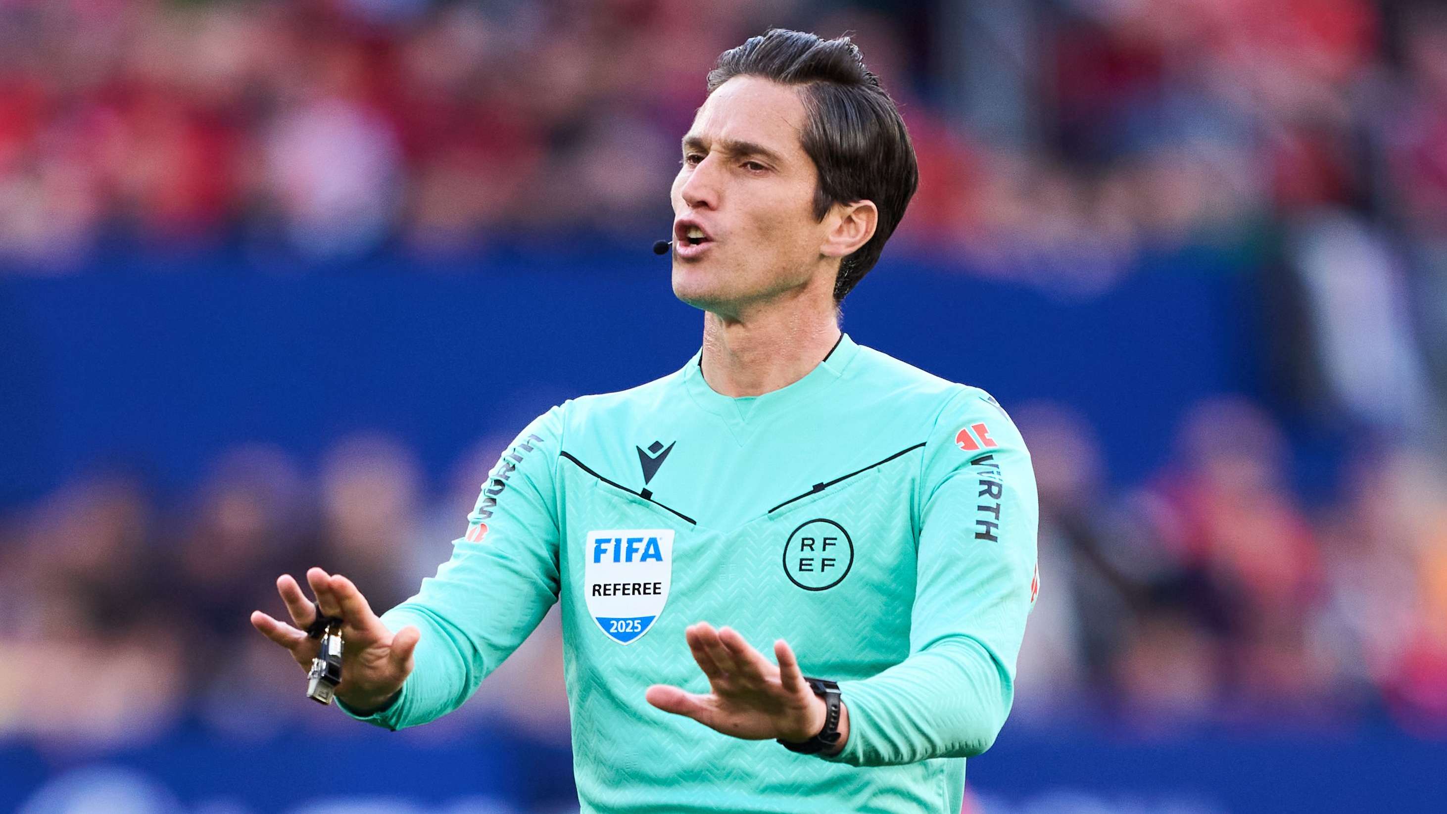 Jose Luis Munuera Montero left out of La Liga referees list for matchday 25 after Jude Bellingham red card controversy in Real Madrid's draw with Osasuna | Goal.com US