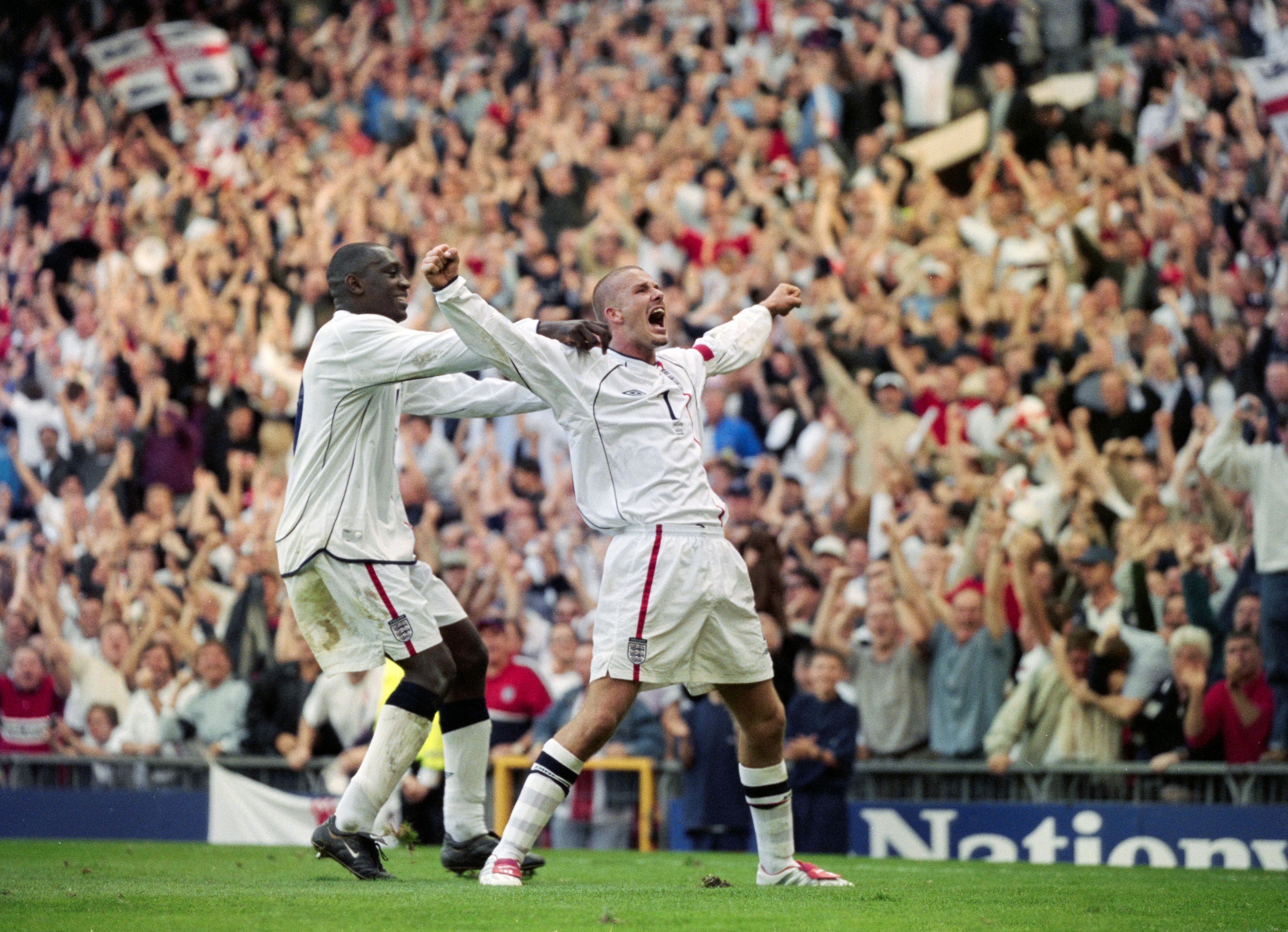 England v Greece 2002 World Cup Qualifier