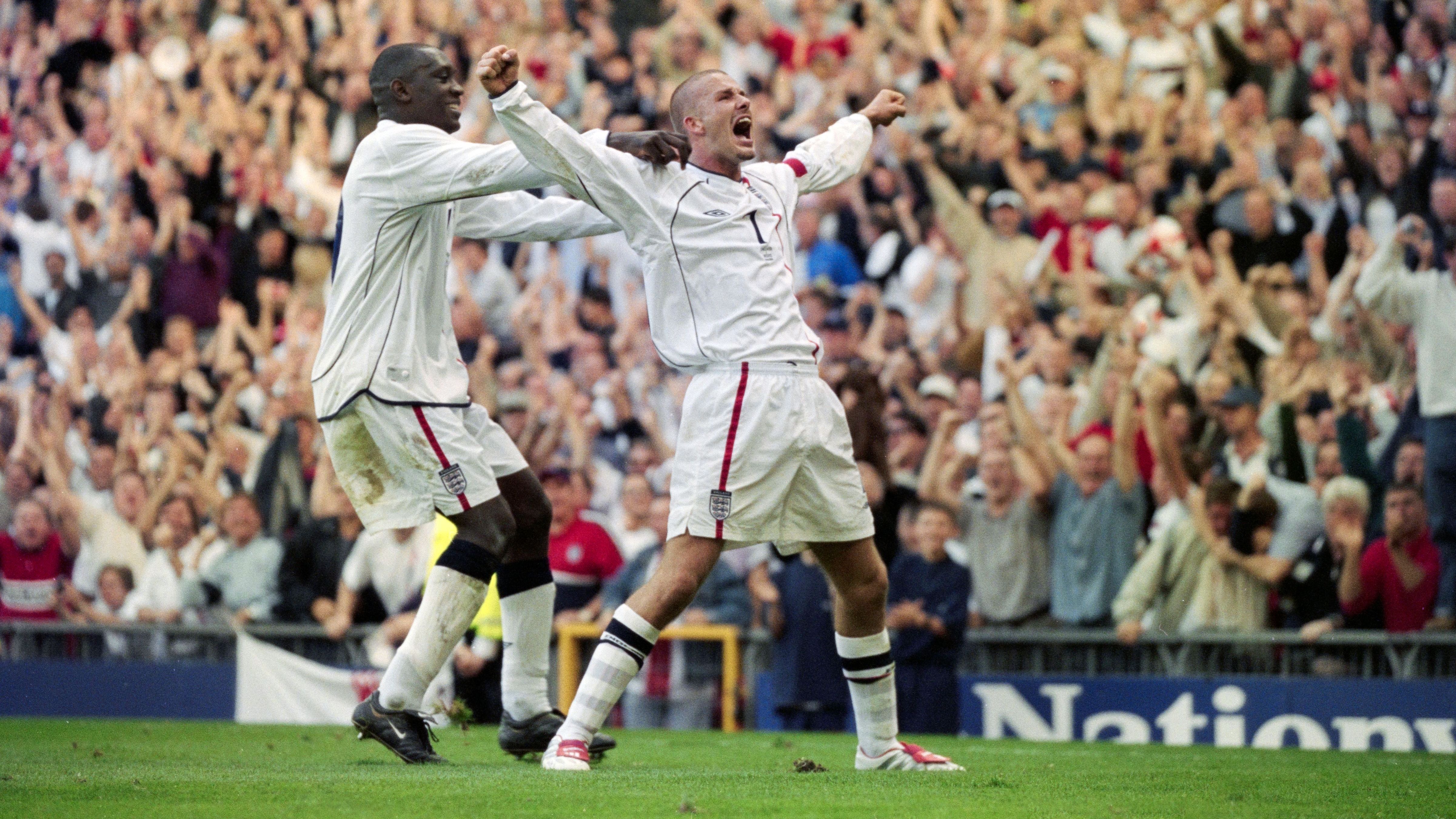 England v Greece 2002 World Cup Qualifier