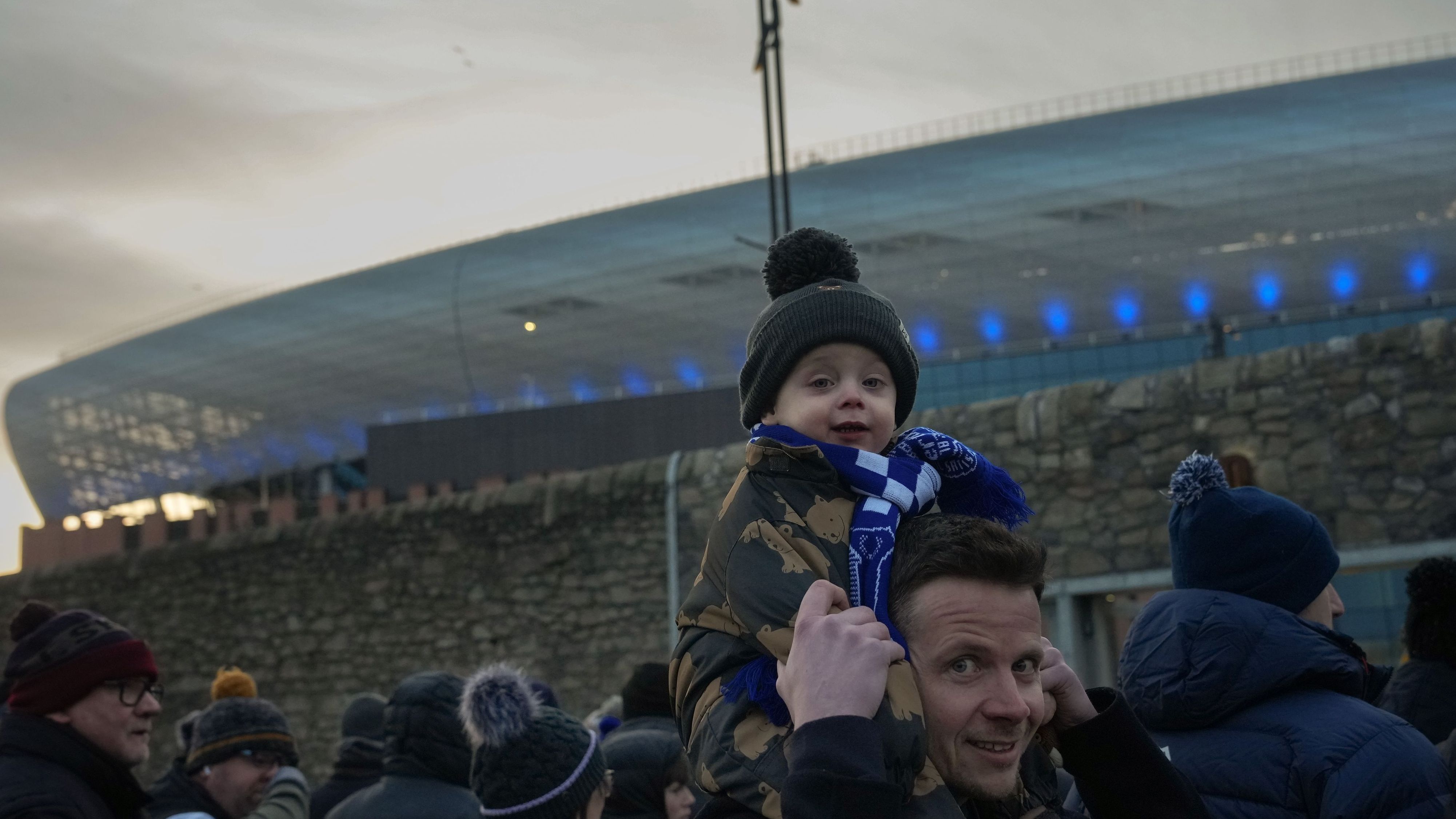 New Everton Stadium Holds First Test Event