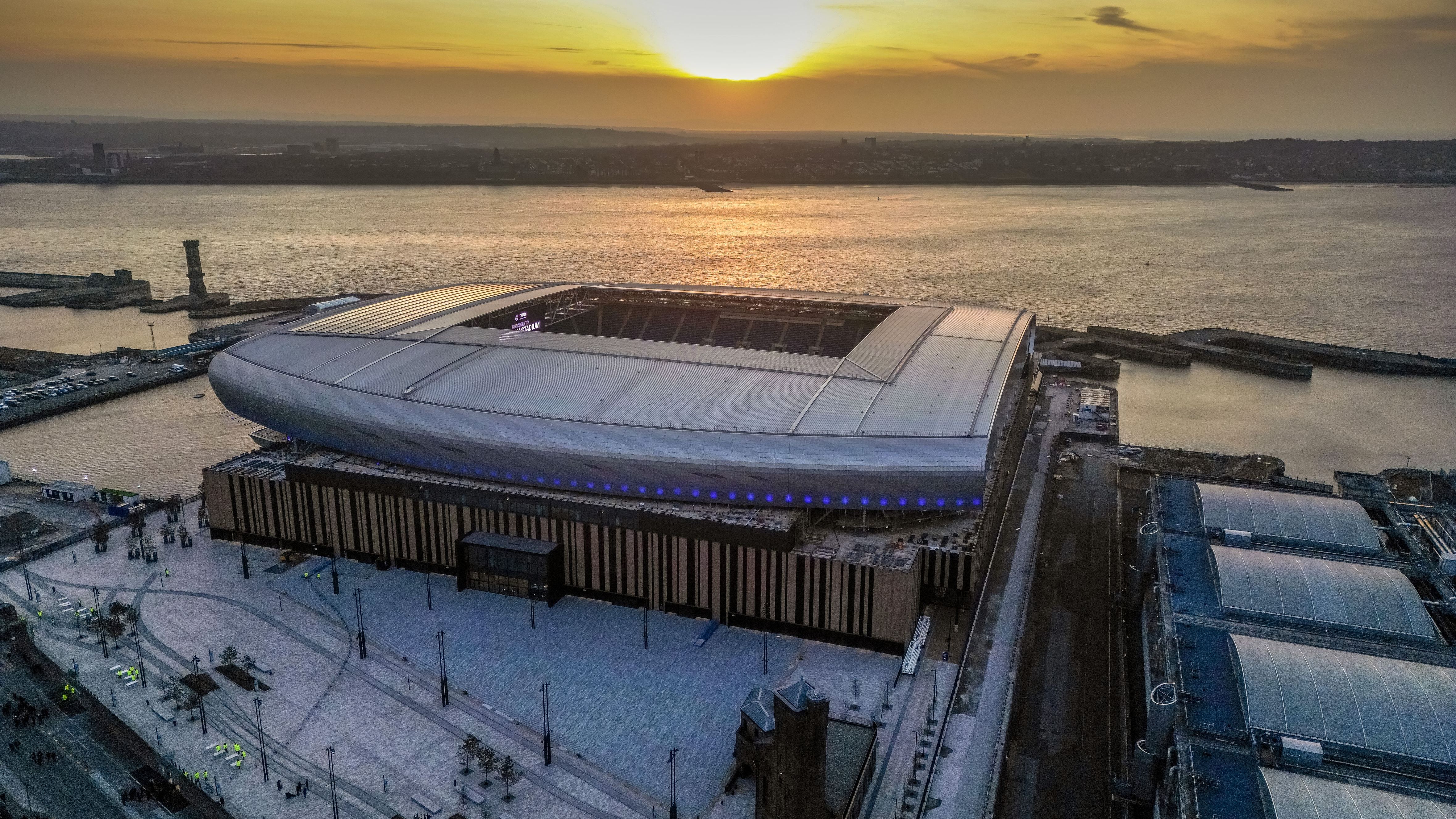 New Everton Stadium Holds First Test Event
