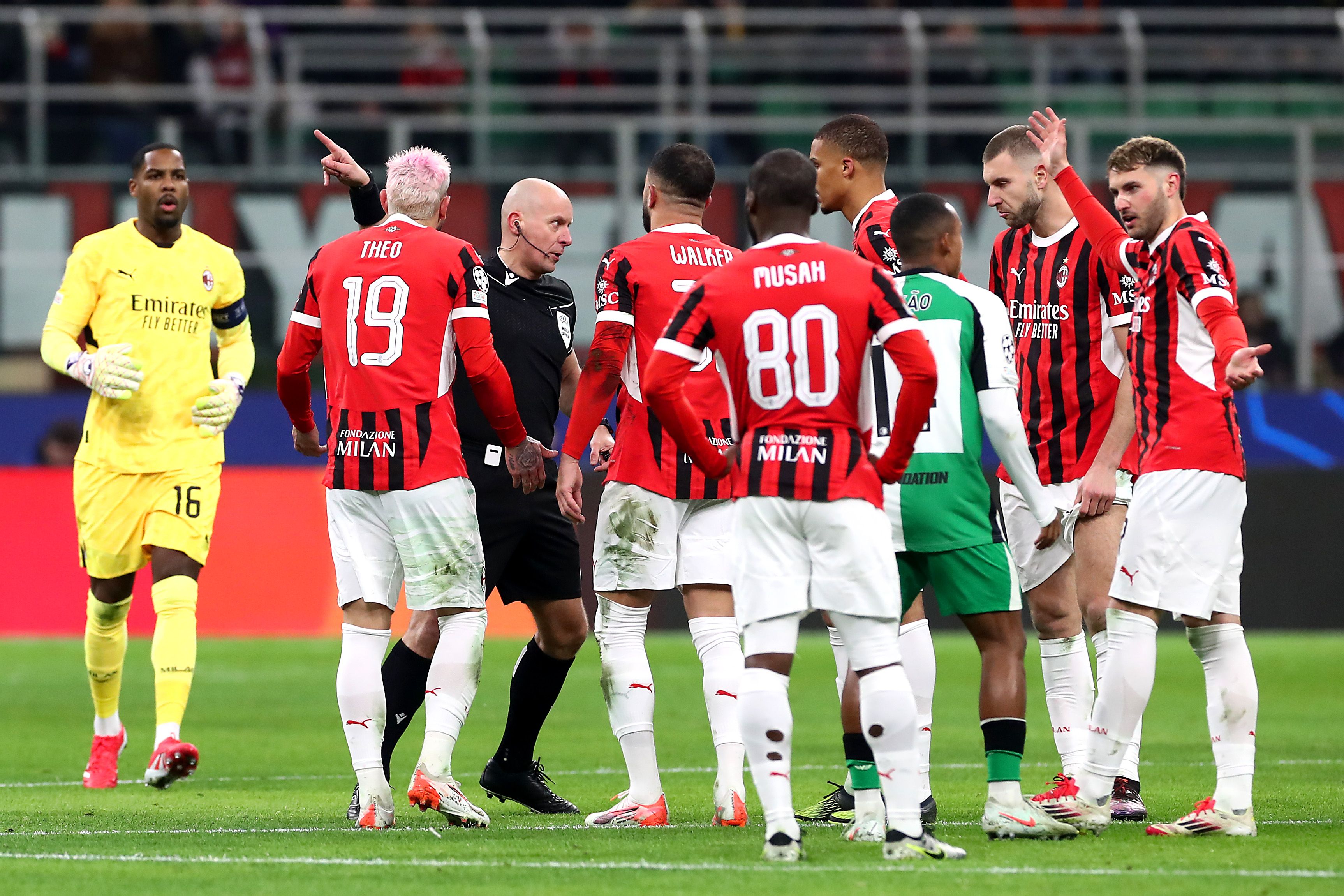 AC Milan v Feyenoord - UEFA Champions League 2024/25 League Knockout Play-off Second Leg