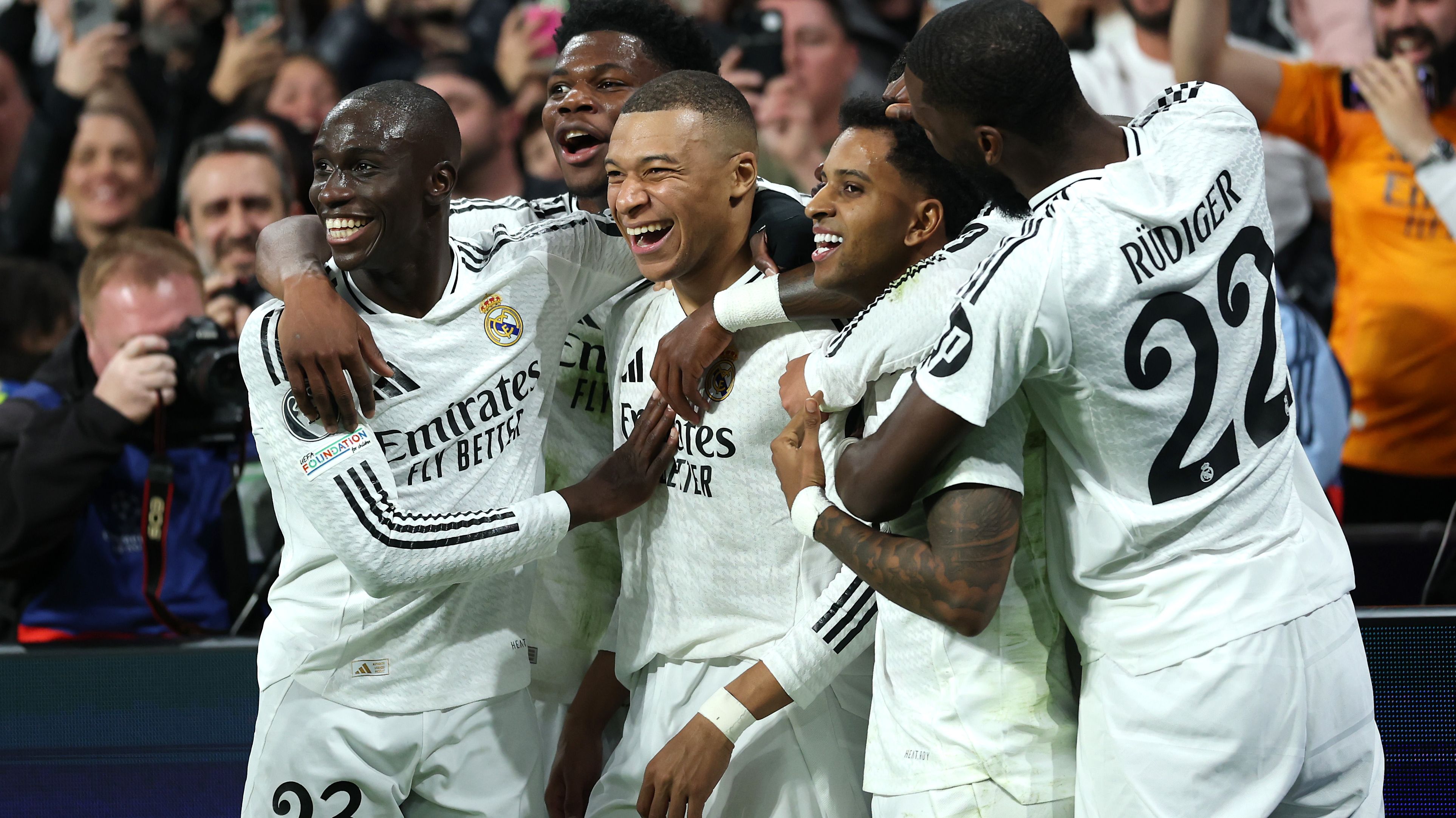 Real Madrid C.F. v Manchester City - UEFA Champions League 2024/25 League Knockout Play-off Second Leg