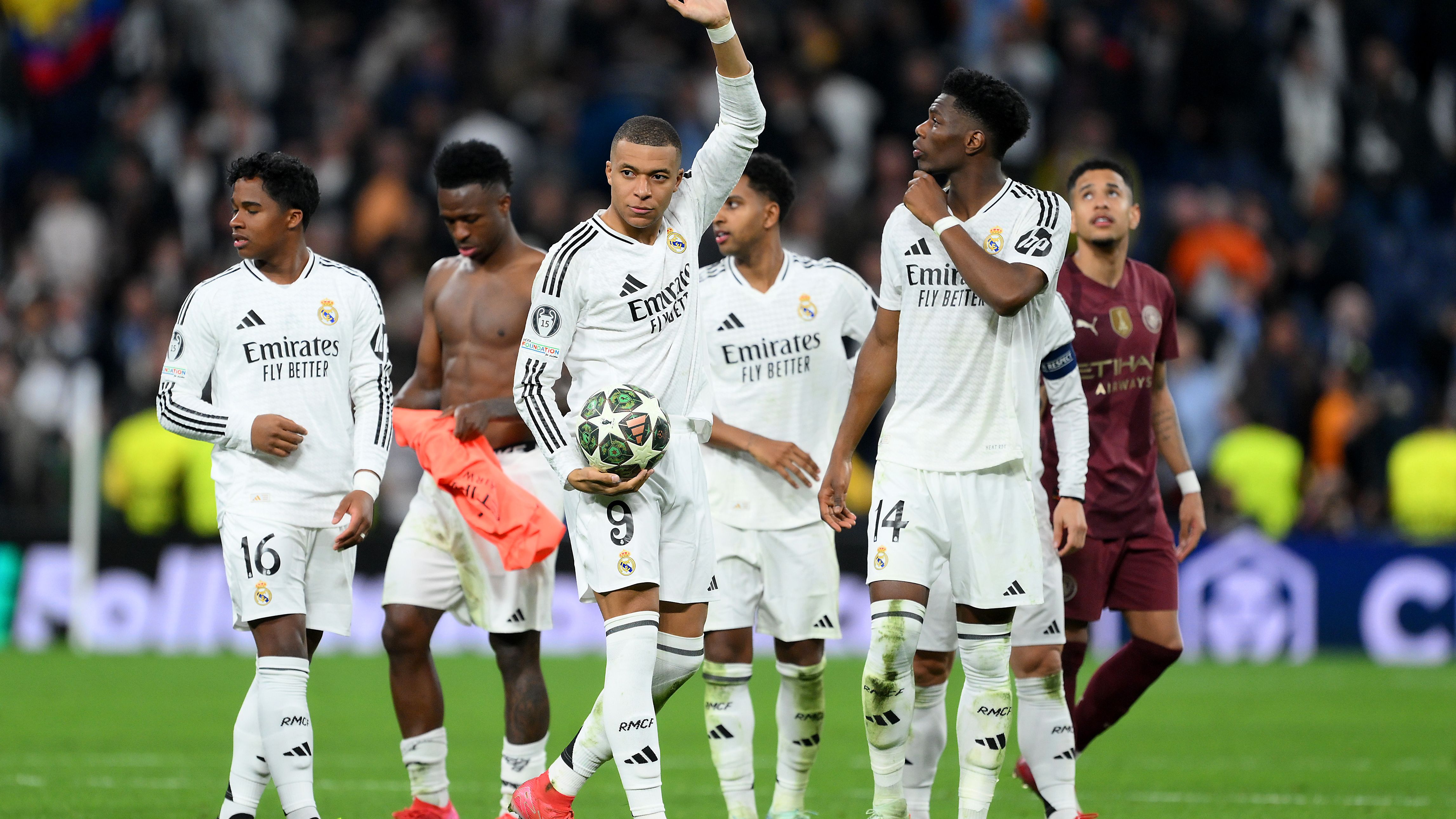 Real Madrid C.F. v Manchester City - UEFA Champions League 2024/25 League Knockout Play-off Second Leg