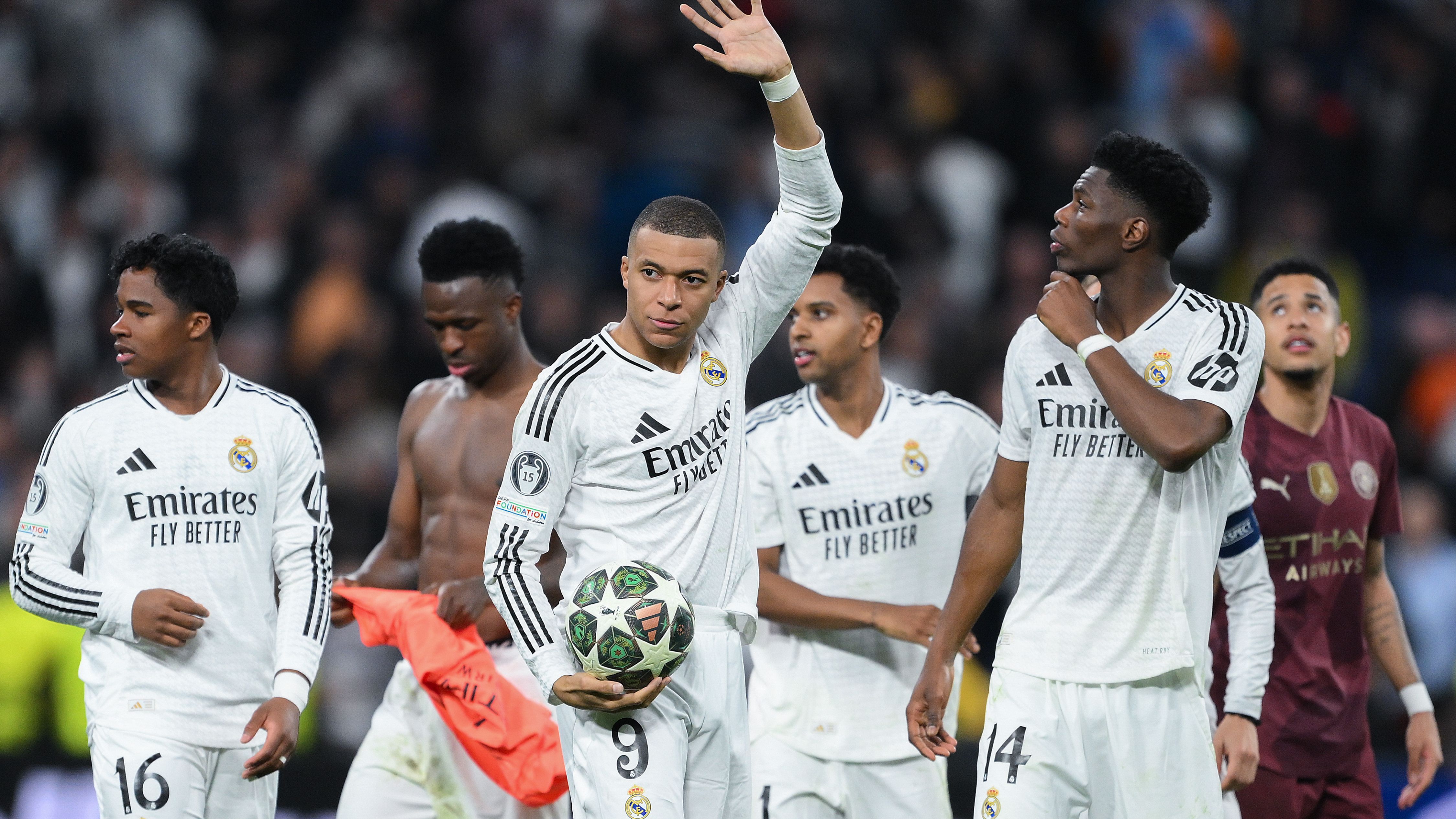 Real Madrid C.F. v 	Manchester City - UEFA Champions League 2024/25 League Knockout Play-off Second Leg