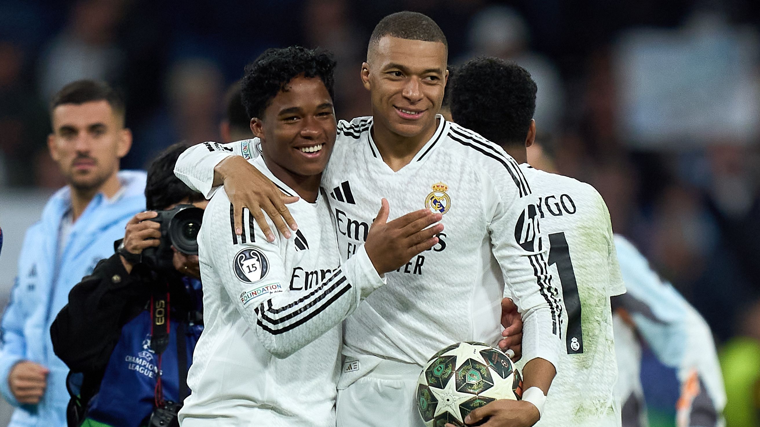 Real Madrid C.F. v 	Manchester City - UEFA Champions League 2024/25 League Knockout Play-off Second Leg