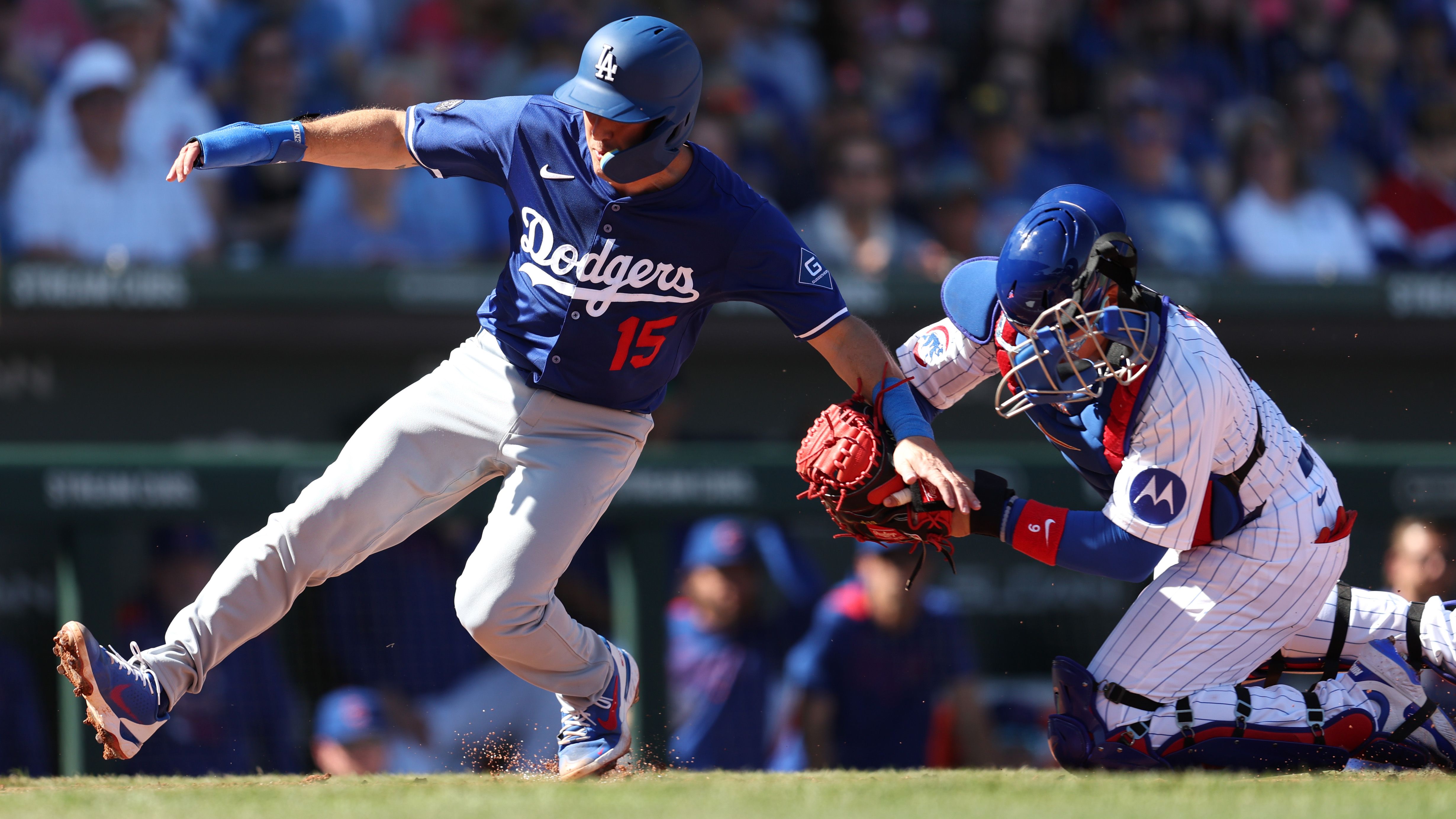 Los Angeles Dodgers v Chicago Cubs