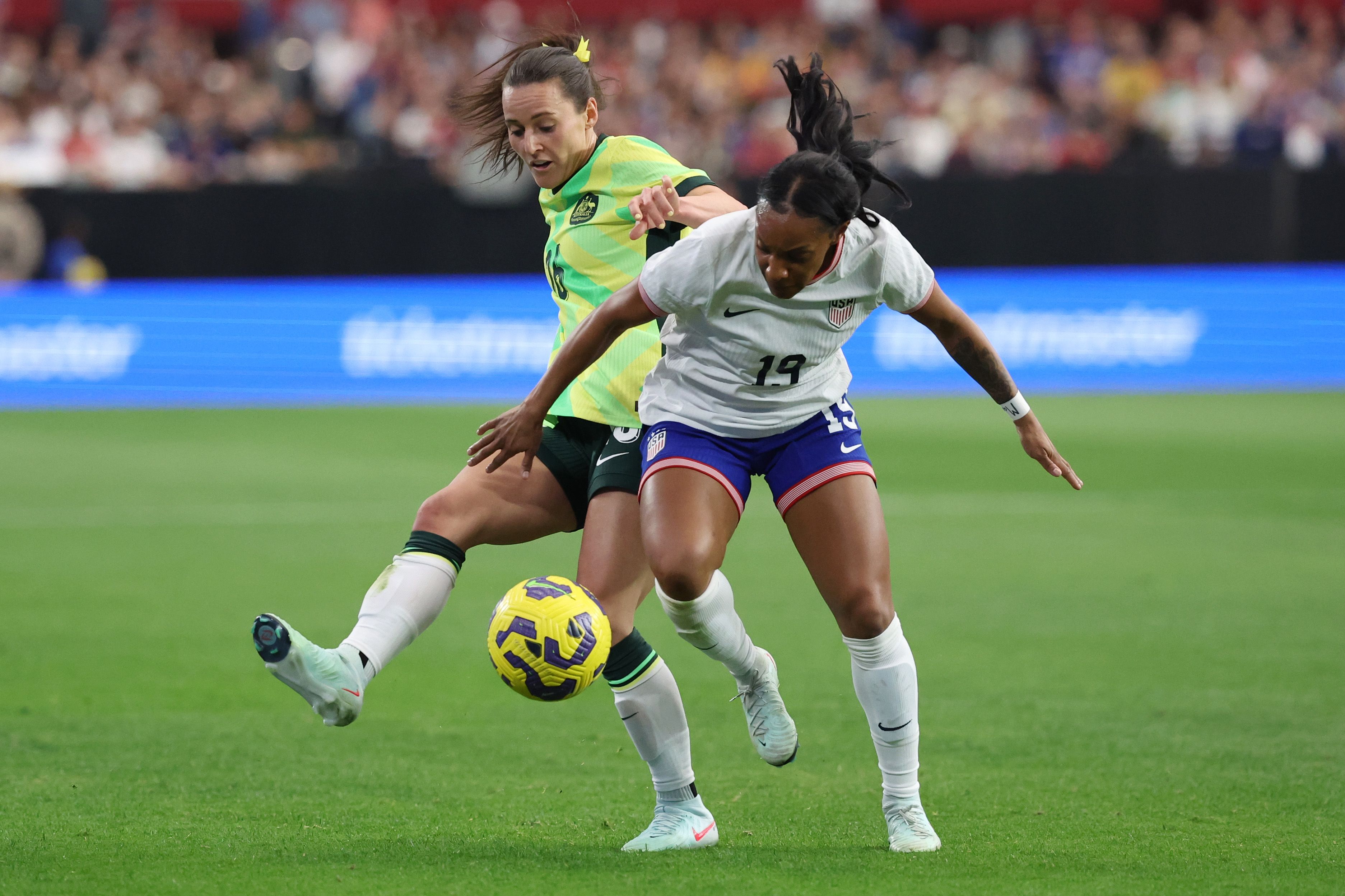 United States v Australia - 2025 SheBelieves Cup