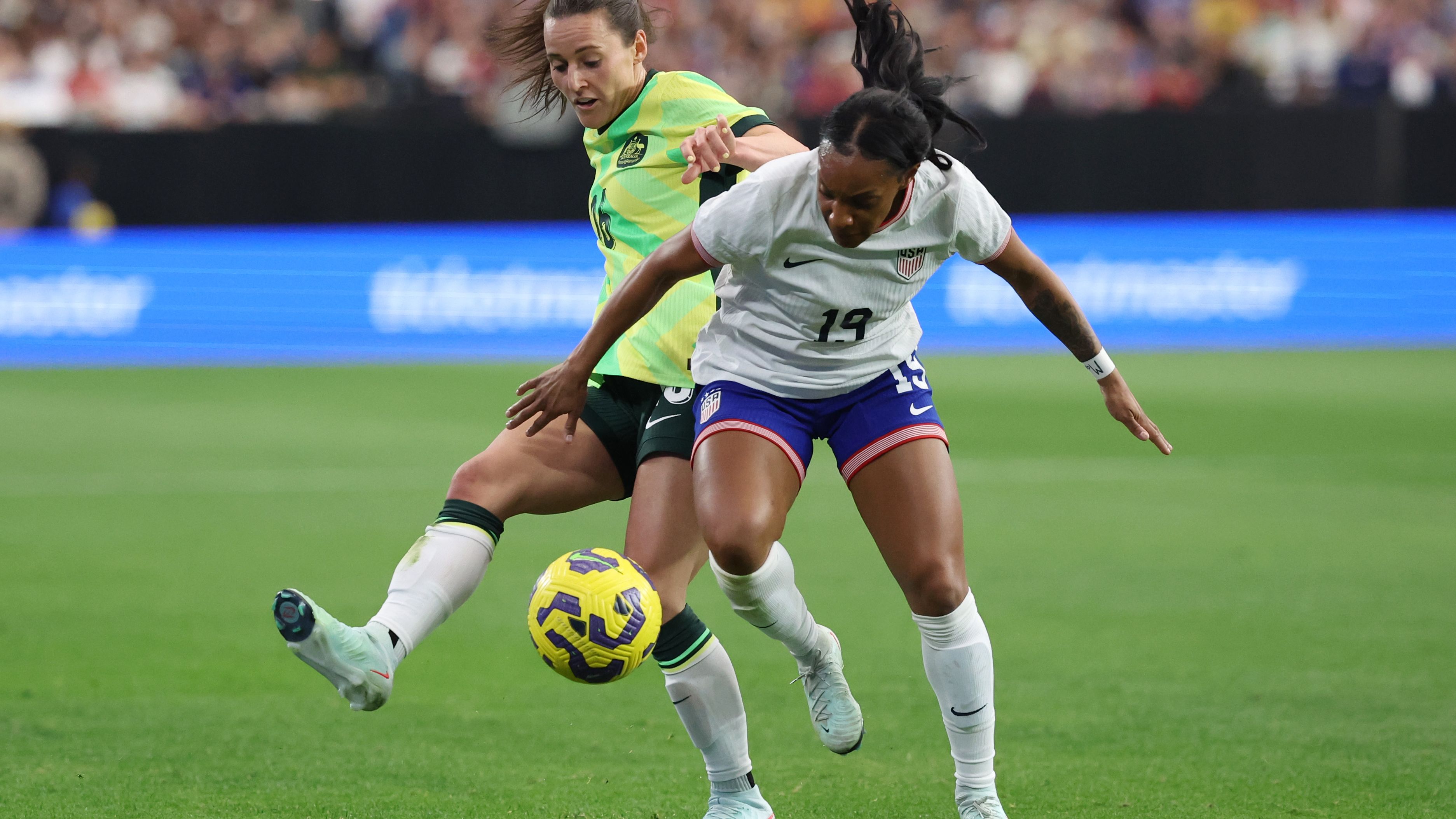 United States v Australia - 2025 SheBelieves Cup