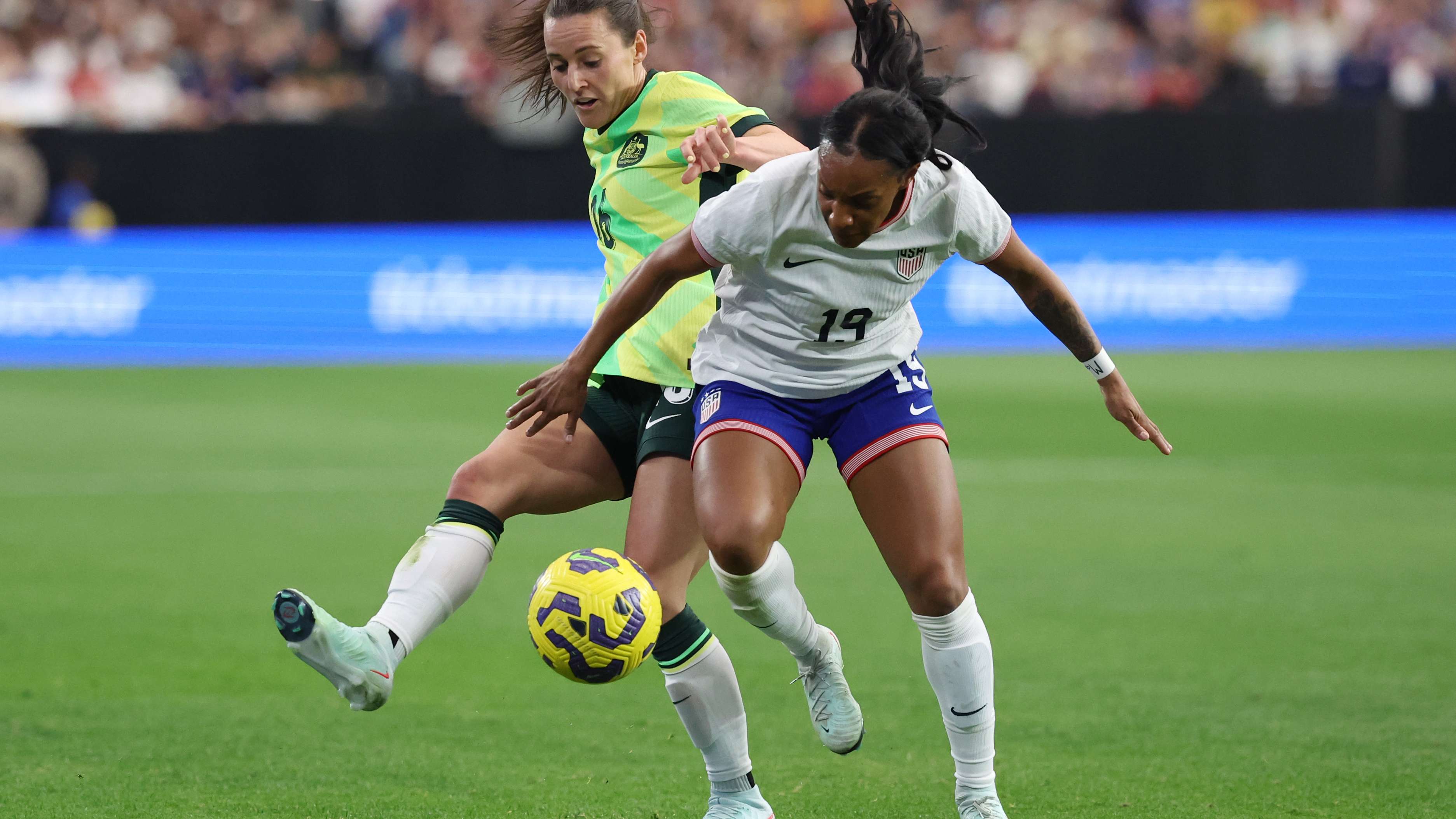 United States v Australia - 2025 SheBelieves Cup