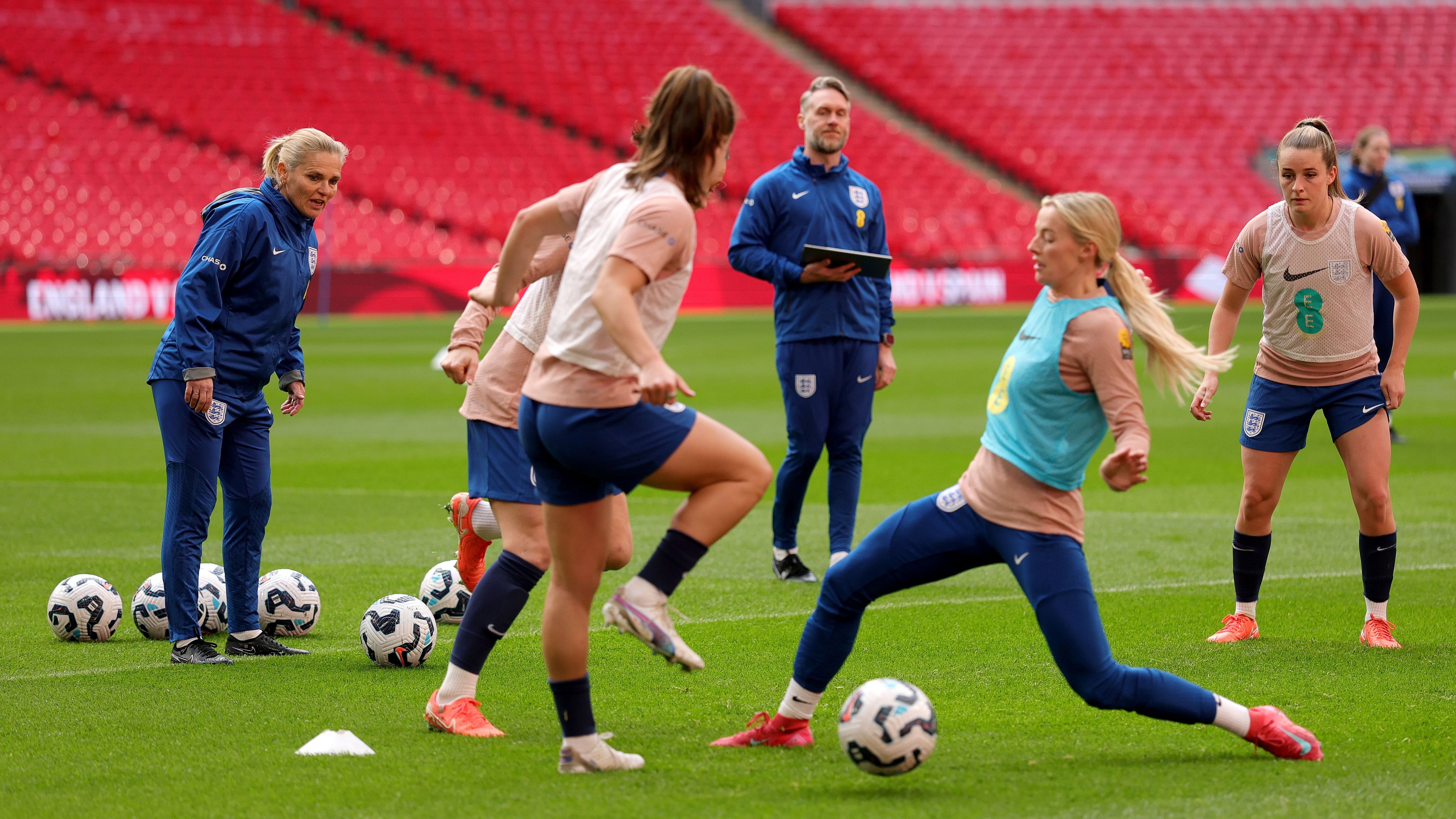 England Women Training & Press Conference