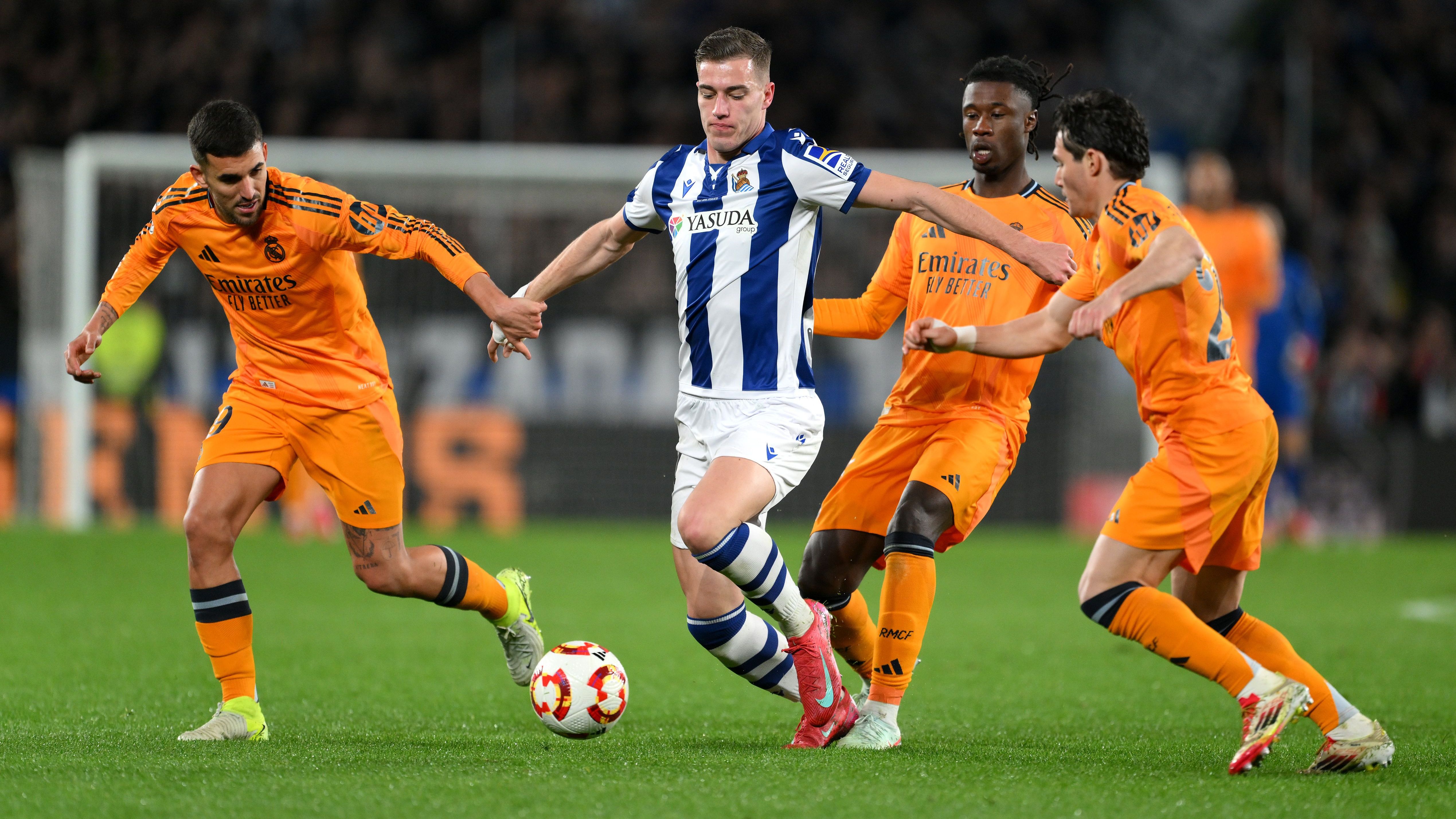 Real Sociedad v Real Madrid -  Copa del Rey