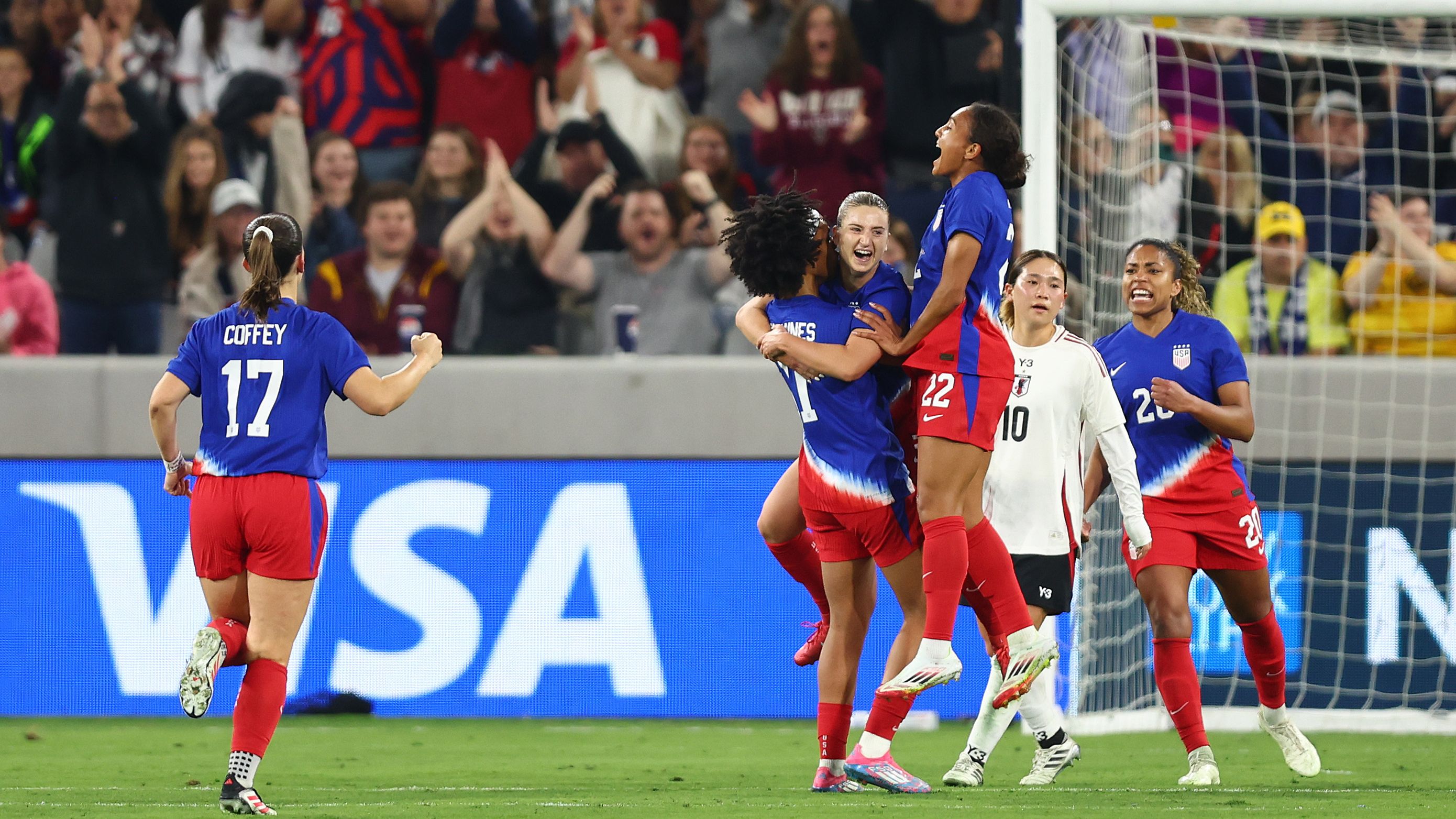 United States v Japan - 2025 SheBelieves Cup