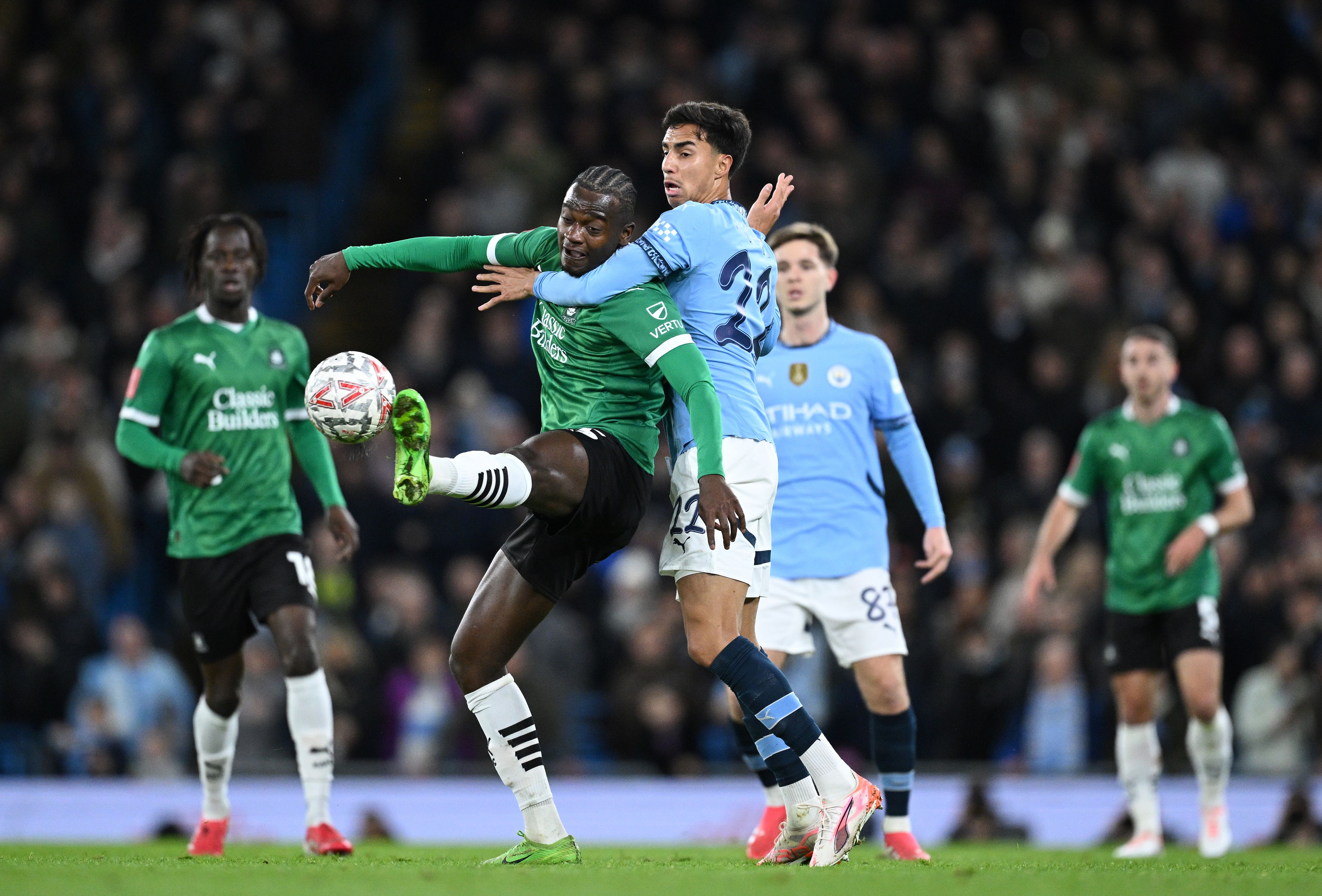 Manchester City v Plymouth Argyle - Emirates FA Cup Fifth Round
