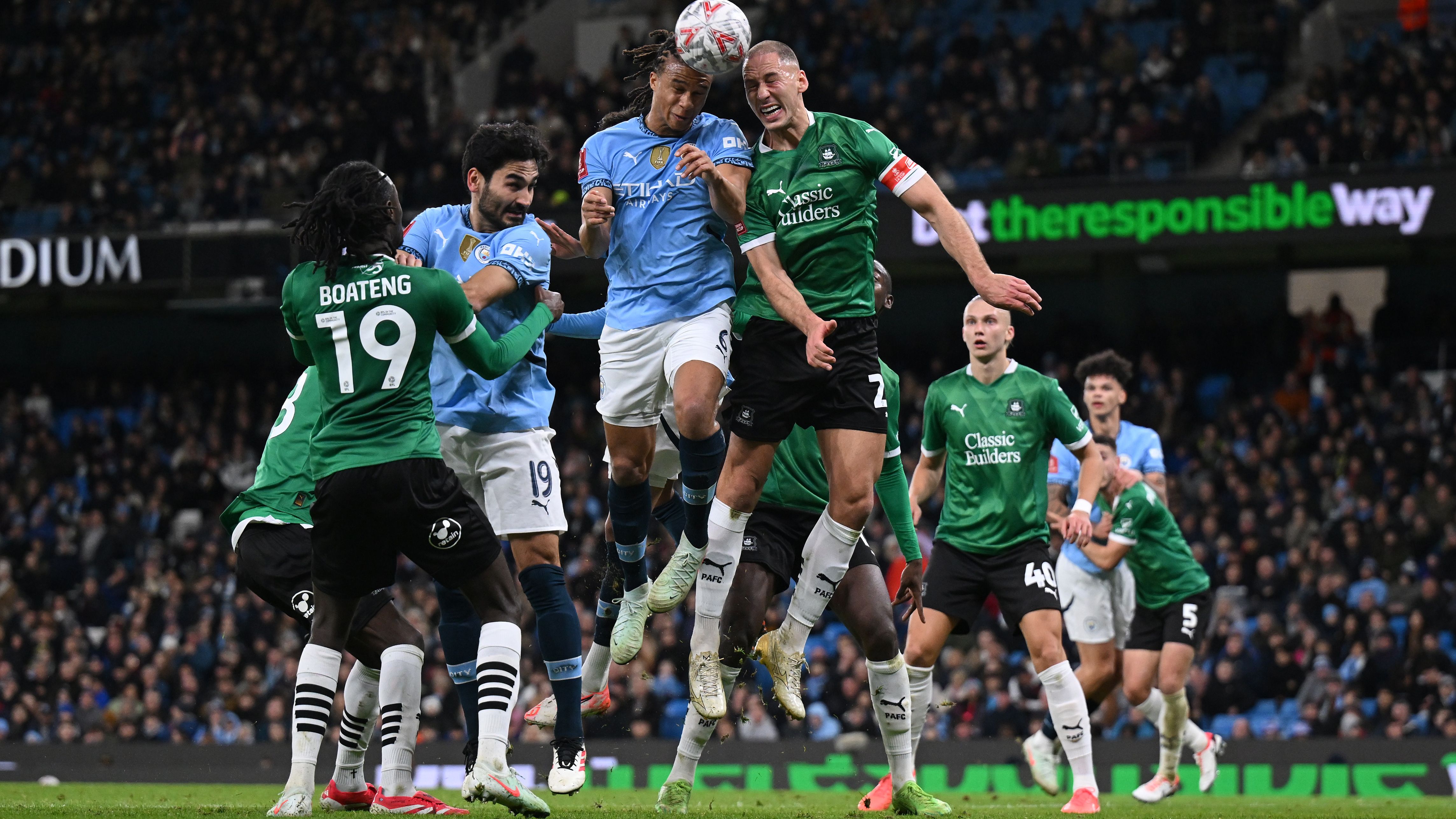 Manchester City v Plymouth Argyle - Emirates FA Cup Fifth Round
