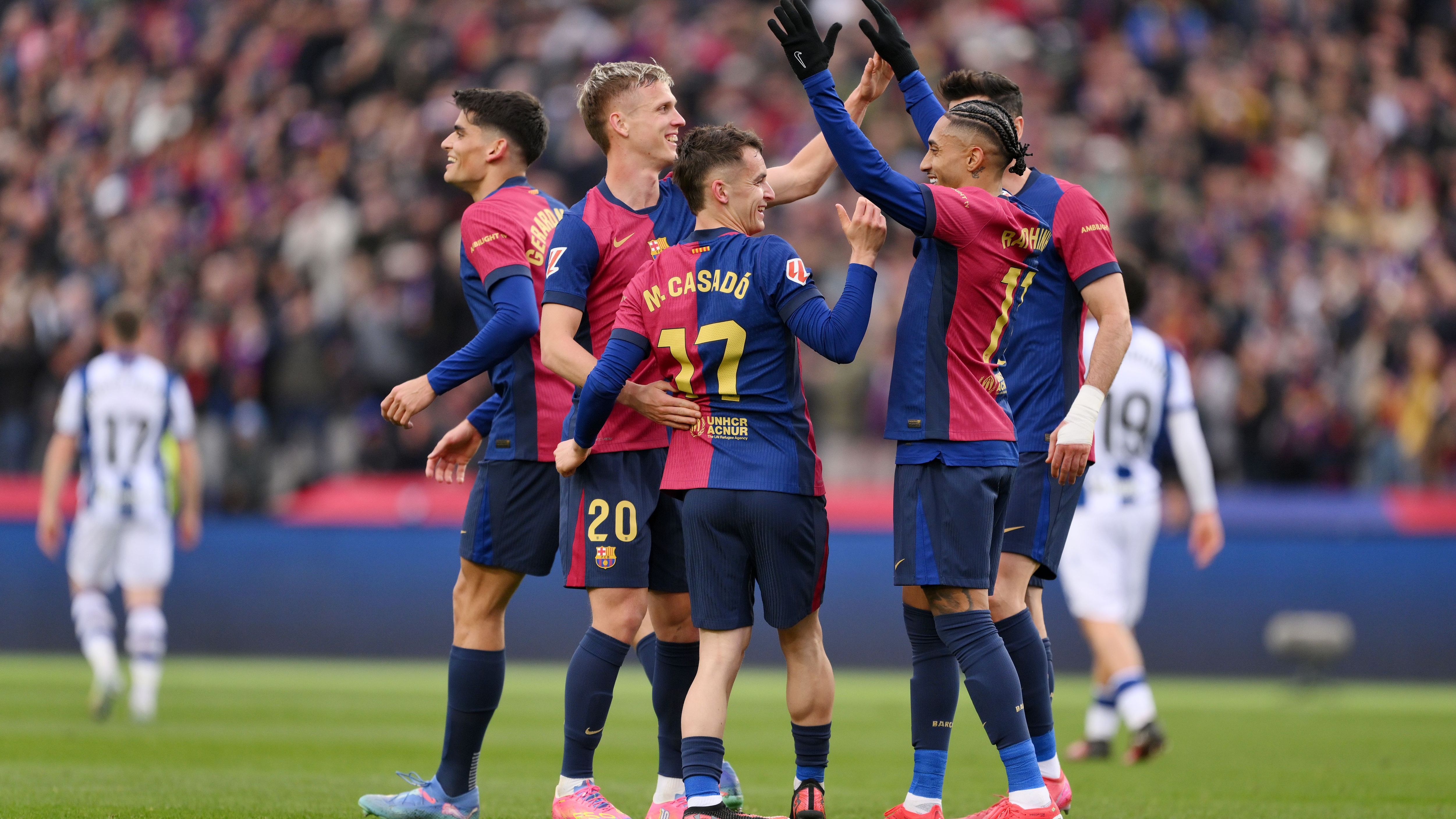 FC Barcelona v Real Sociedad - La Liga EA Sports