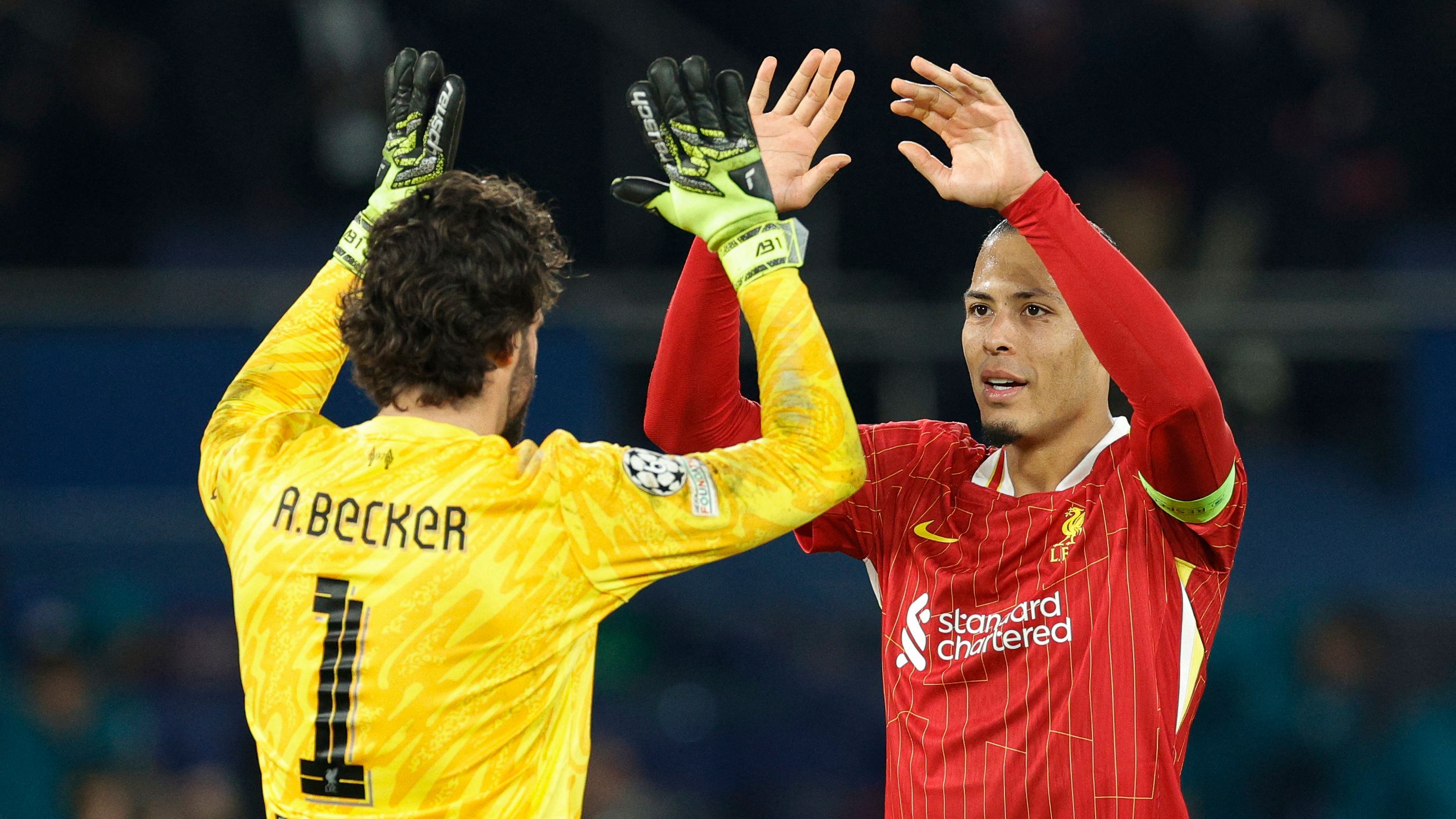 'The performance of my life' - Incredible Alisson claims his career peaked in Liverpool's smash-and-grab Champions League victory over PSG as goalkeeper admits Reds 'suffered' | Goal.com UK