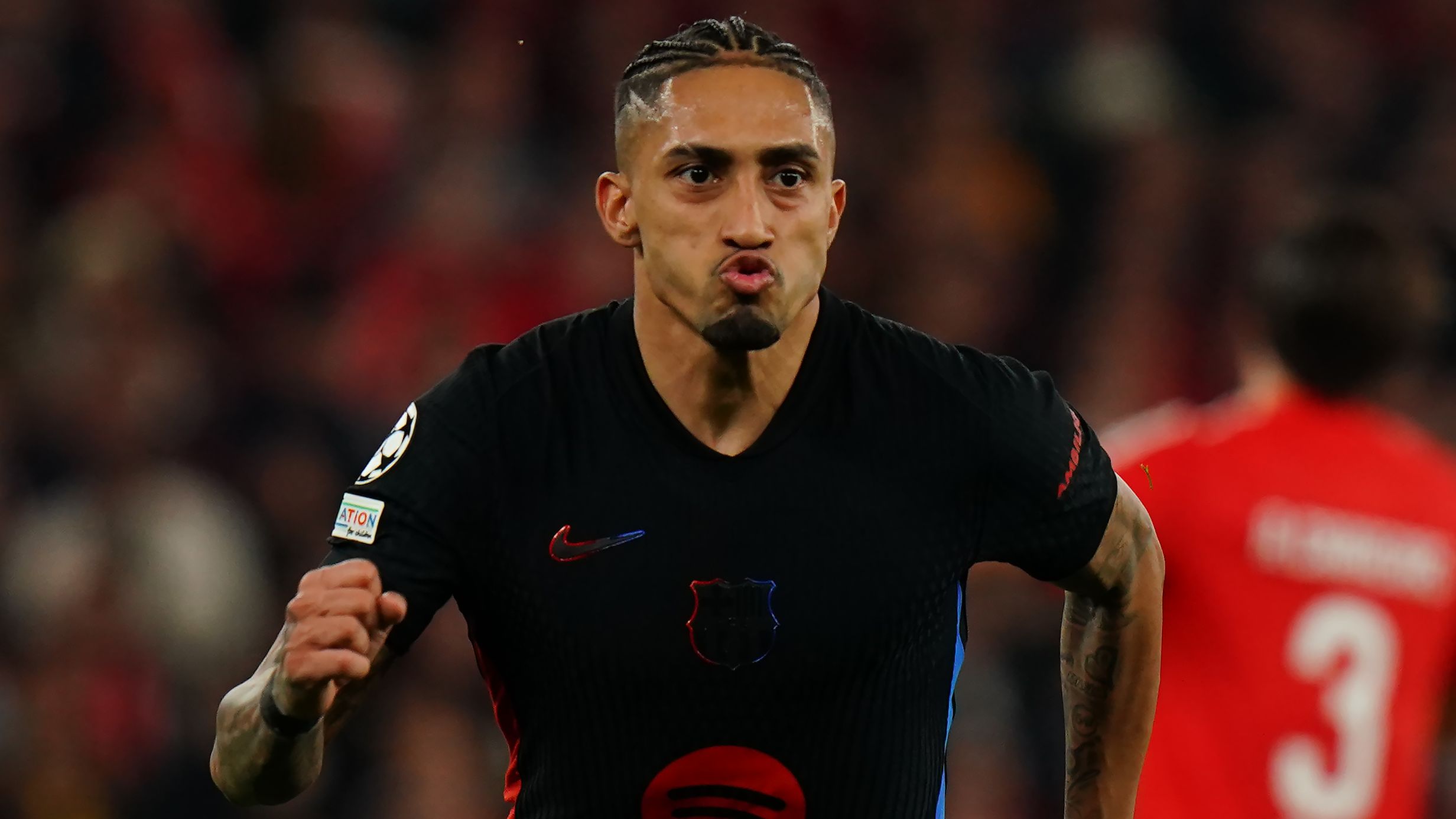 SL Benfica v FC Barcelona - UEFA Champions League 2024/25 Round of 16 First Leg