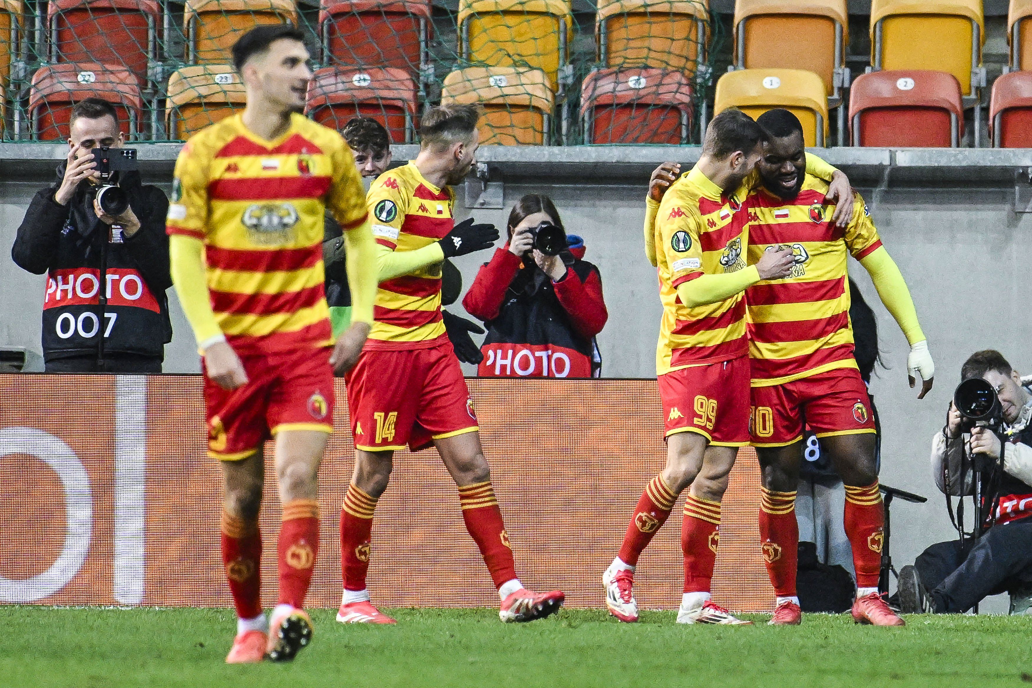 SOCCER CONF 1/8 JAGIELLONIA VS CERCLE BRUGGE