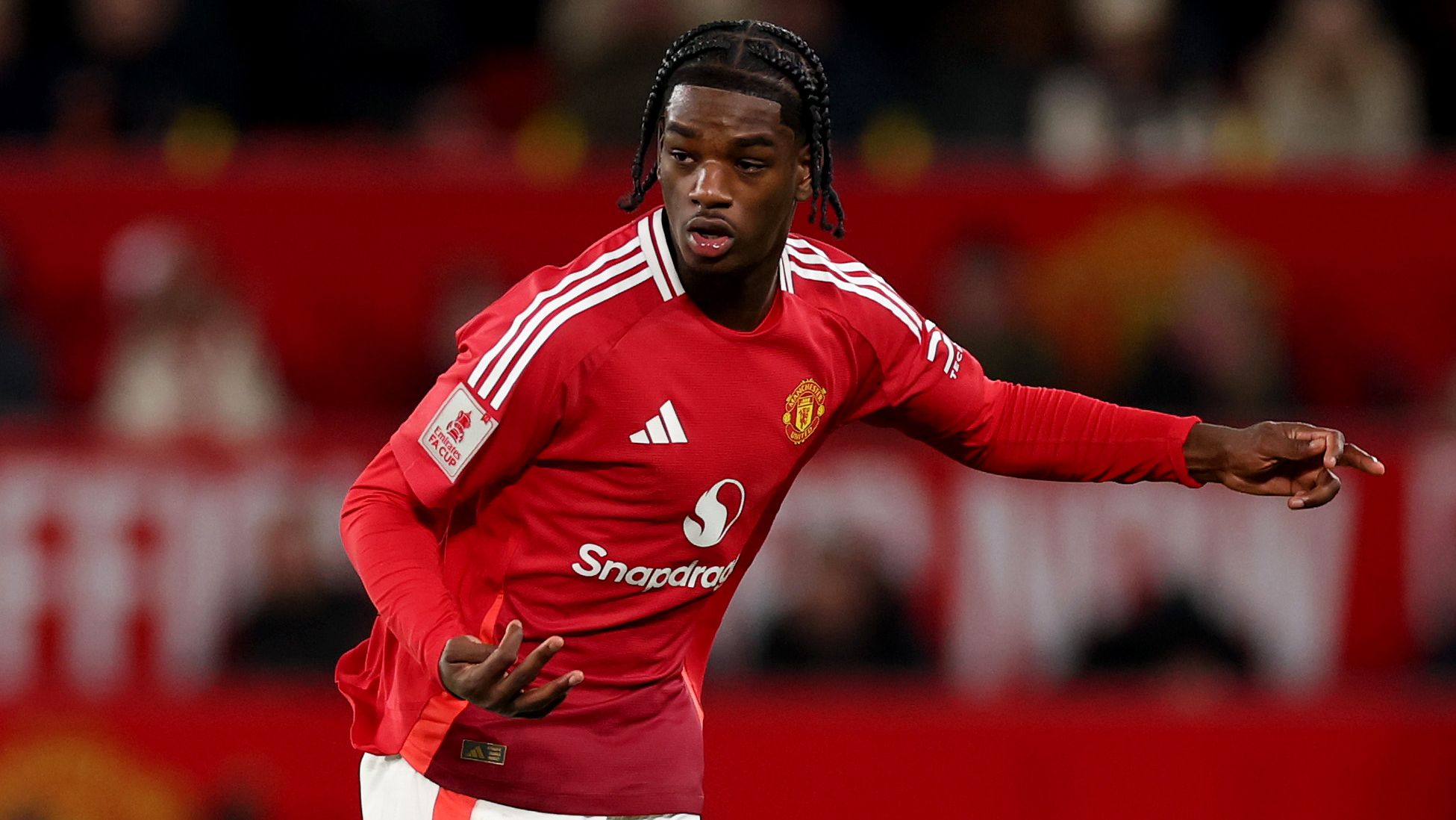 Ayden Heaven Man Utd Arsenal 2025