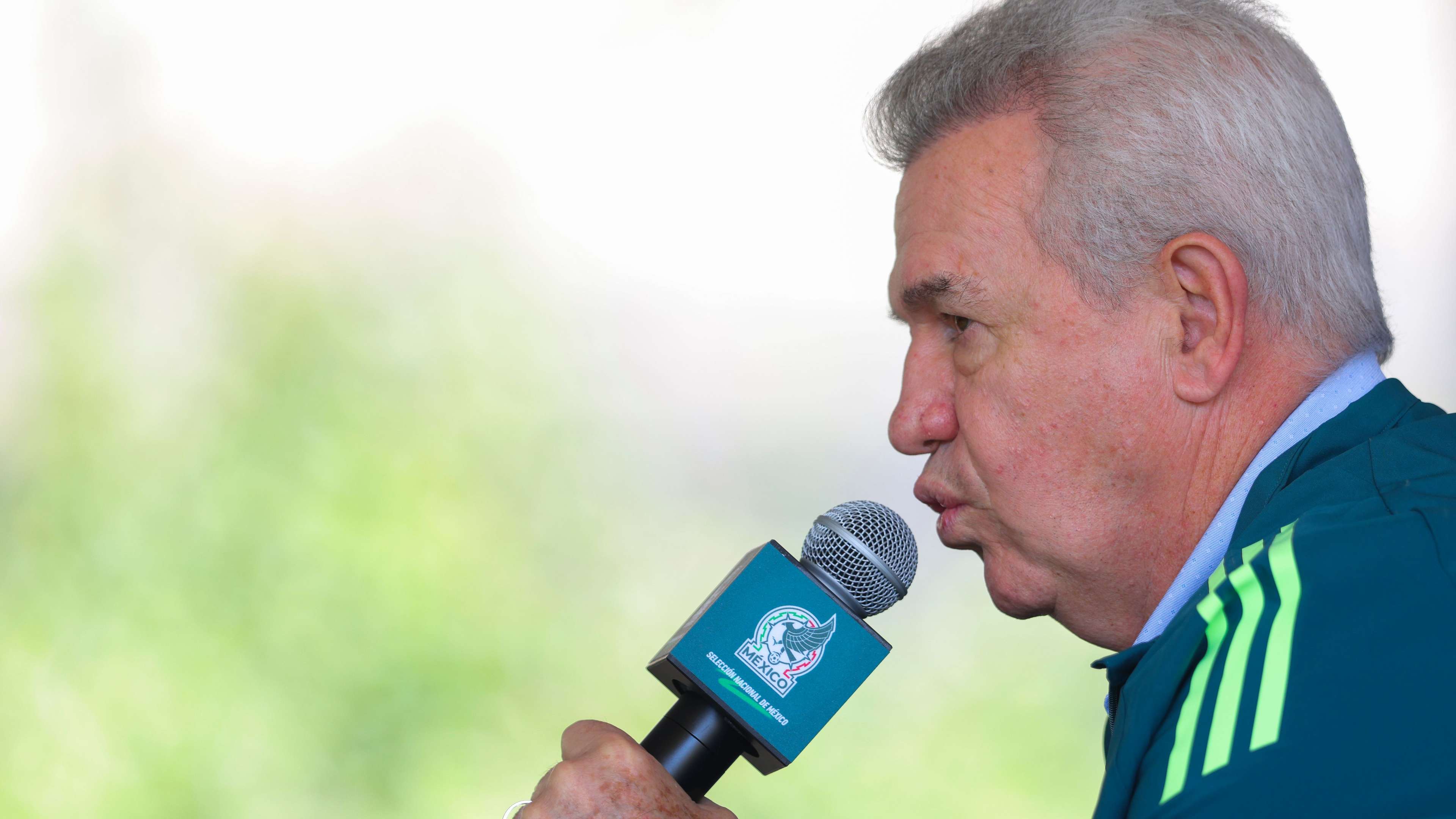 Mexico National Team Coach Javier Aguirre Attends A Press Conference