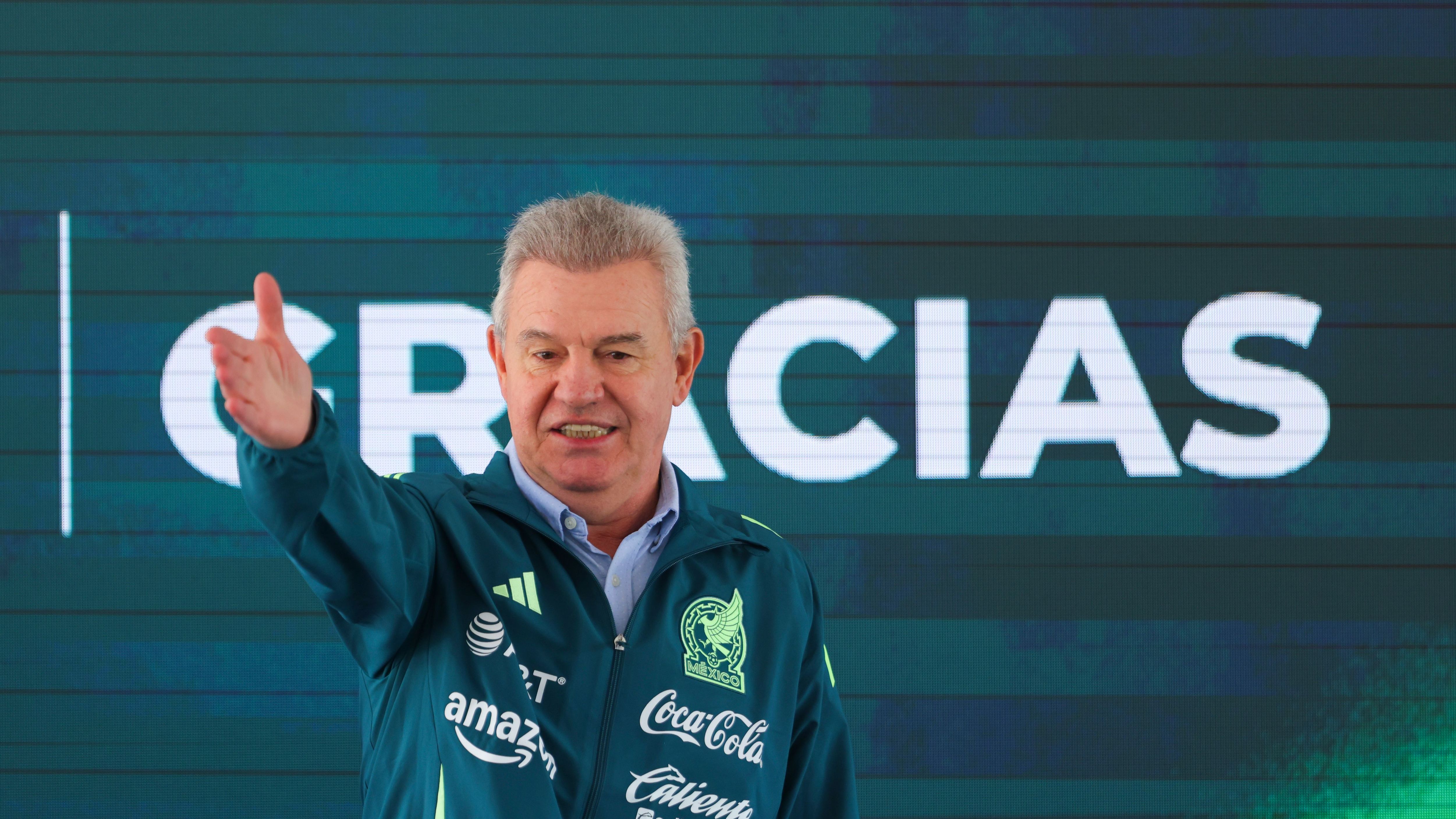 Mexico National Team Coach Javier Aguirre Attends A Press Conference