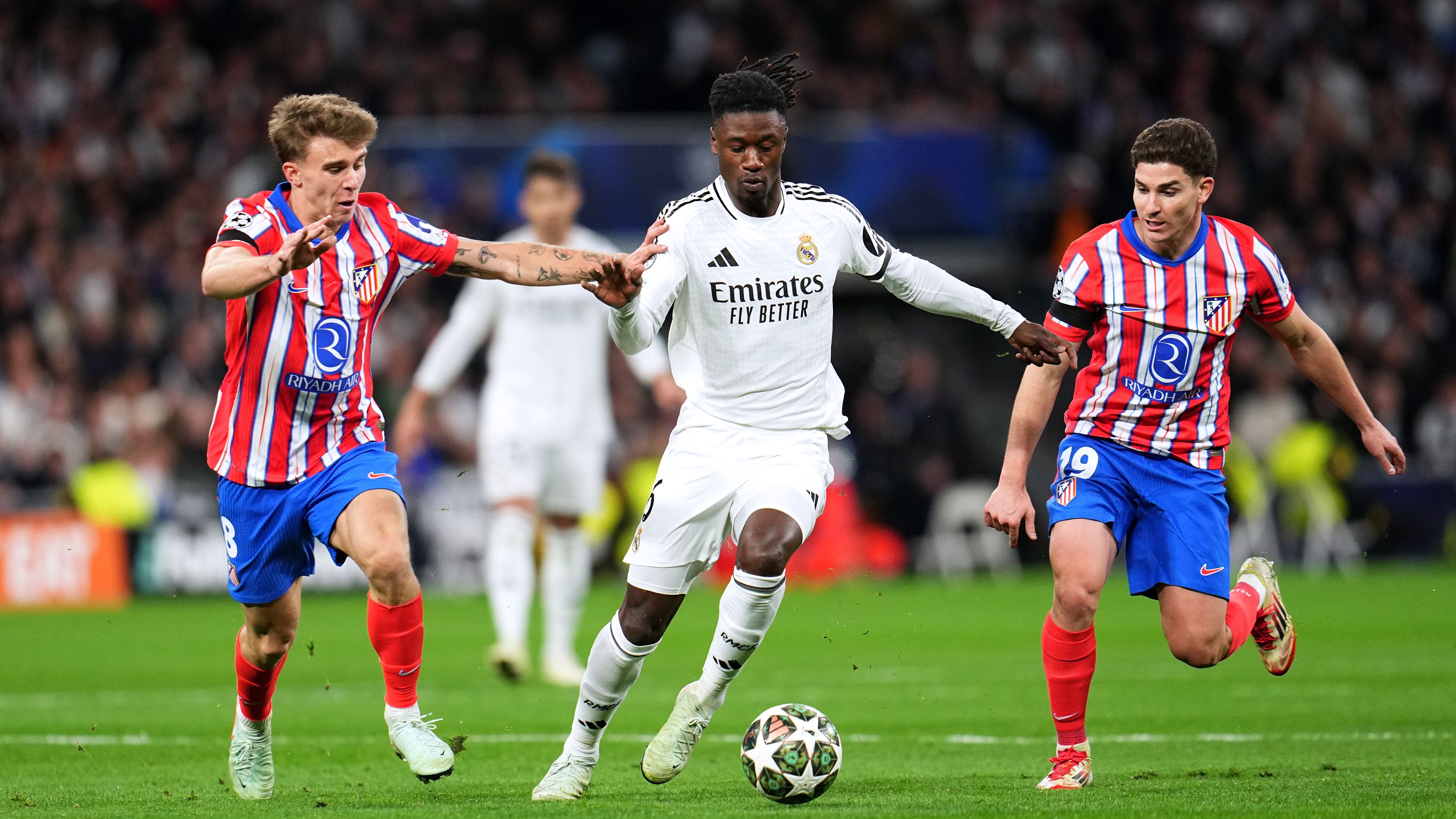 Real Madrid C.F. v Atletico de Madrid - UEFA Champions League 2024/25 Round of 16 First Leg