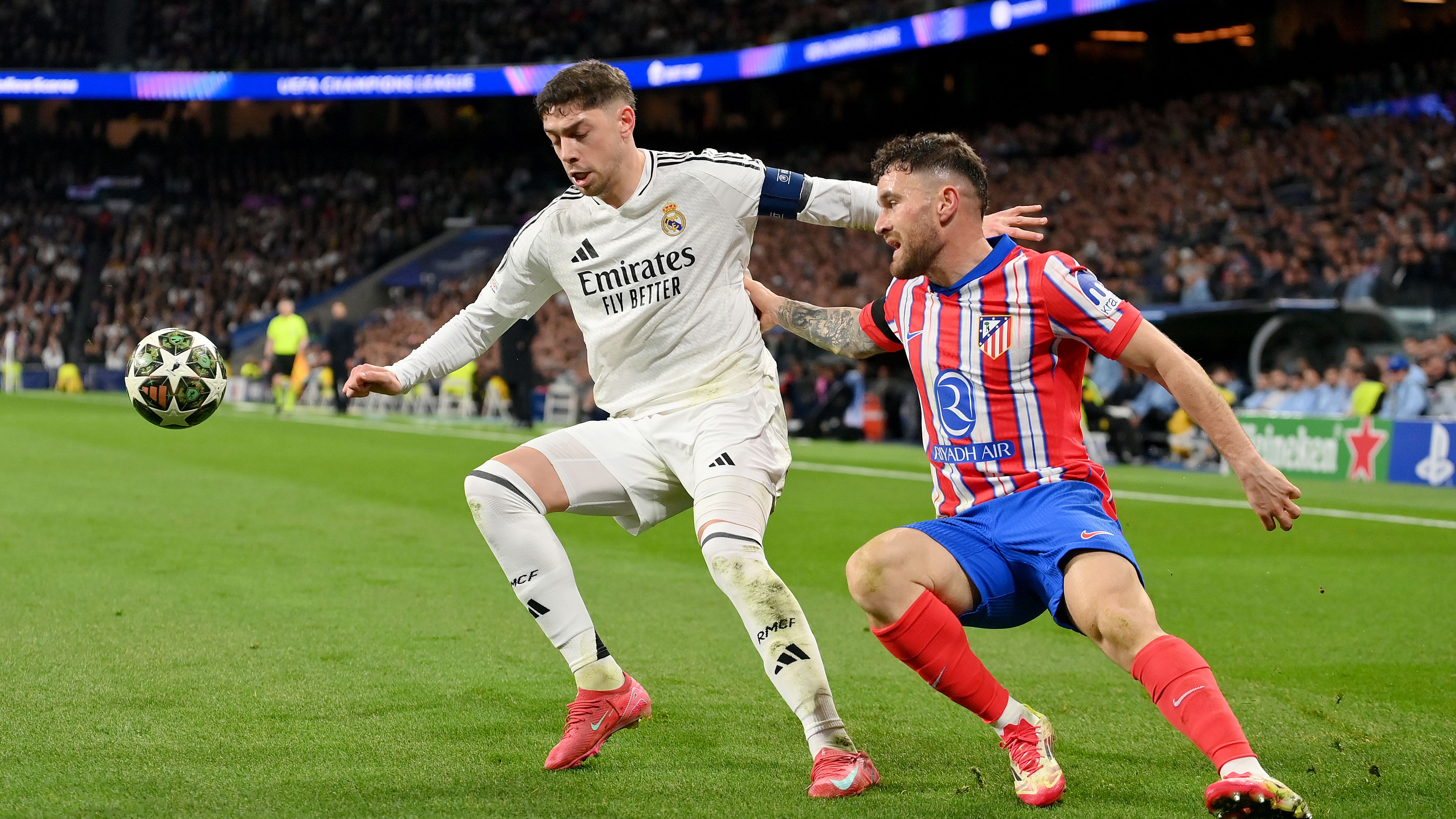 Real Madrid C.F. v Atletico de Madrid - UEFA Champions League 2024/25 Round of 16 First Leg