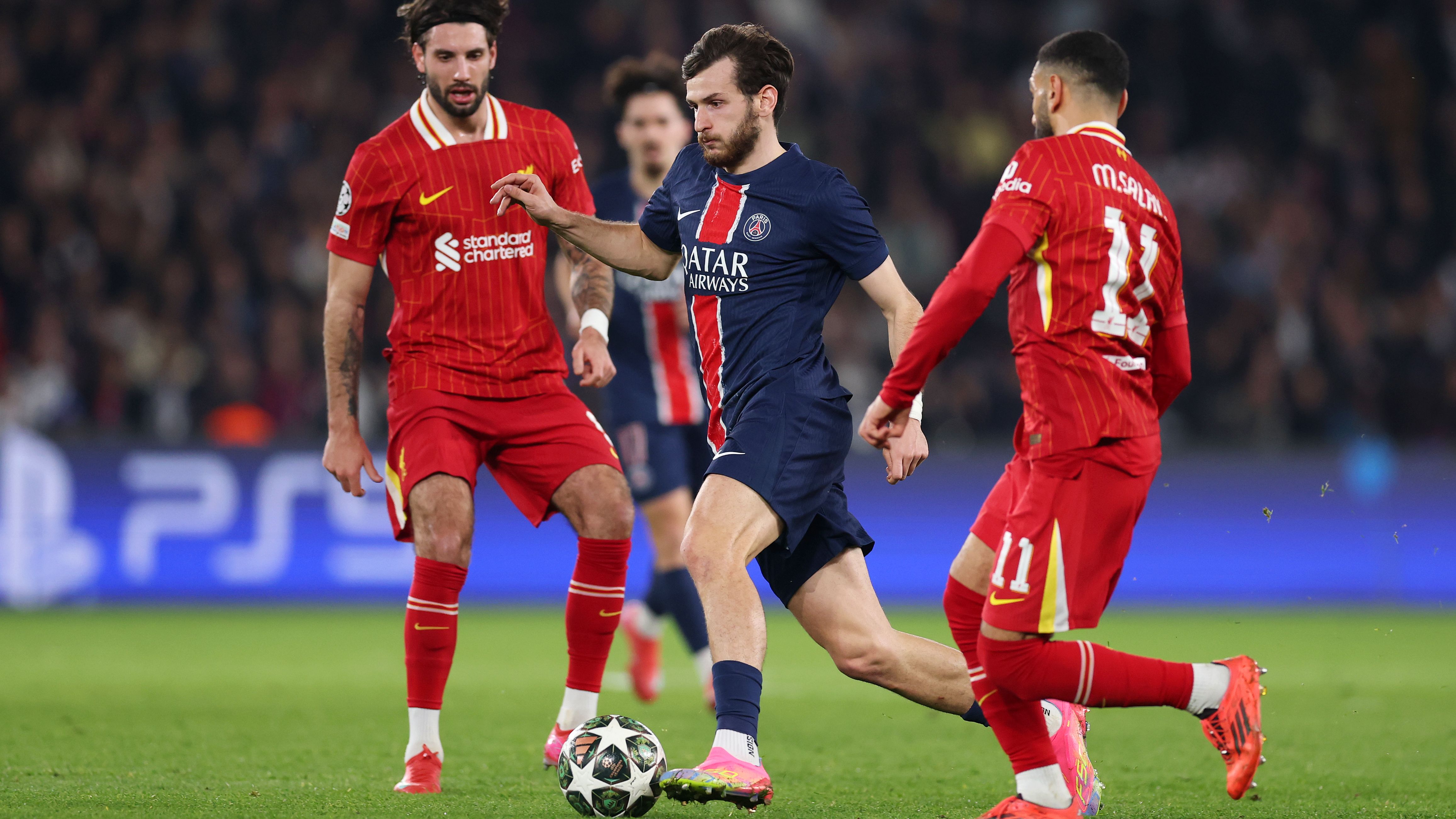 Paris Saint-Germain v Liverpool FC - UEFA Champions League 2024/25 Round of 16 First Leg