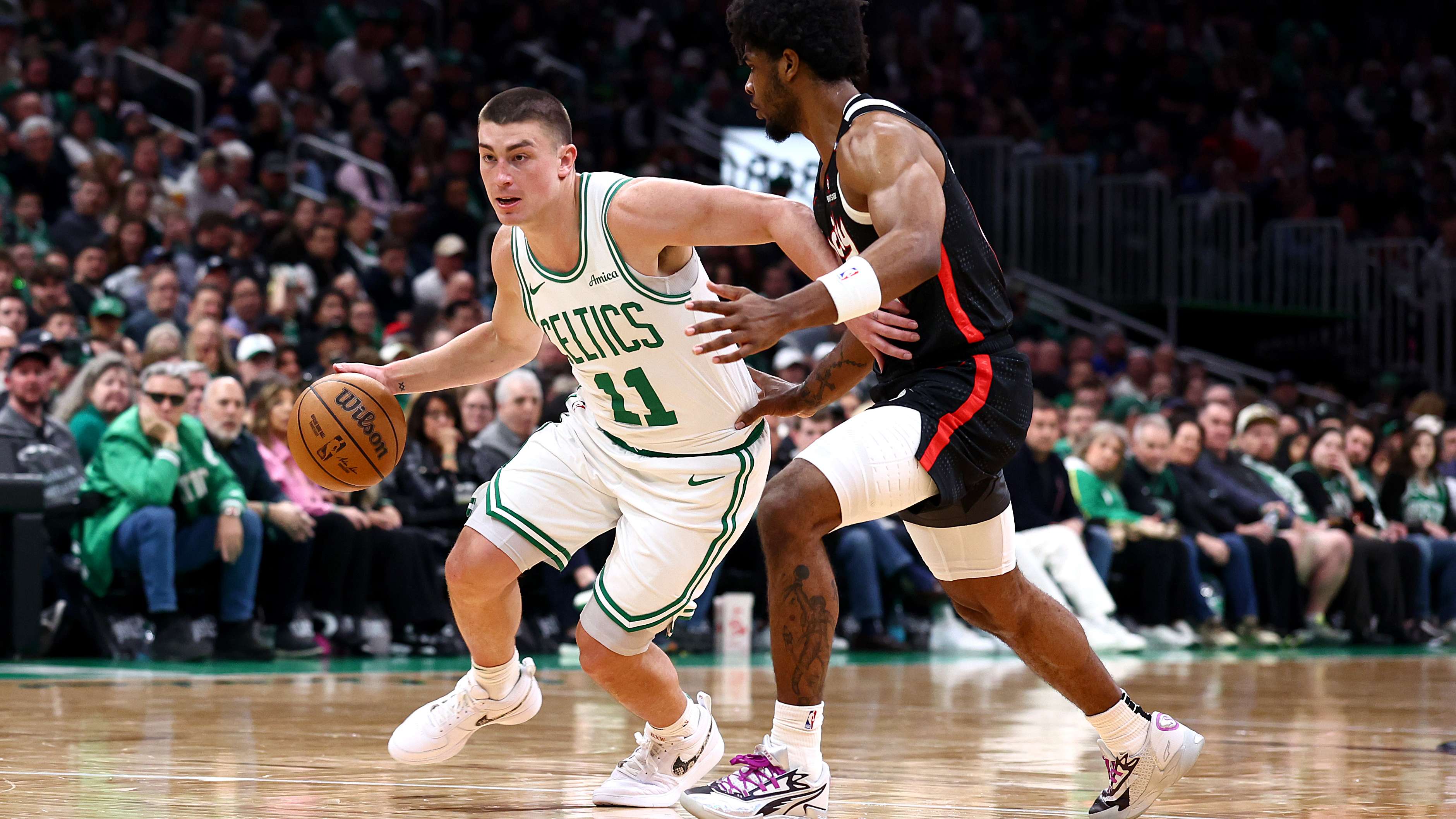 Portland Trail Blazers v Boston Celtics