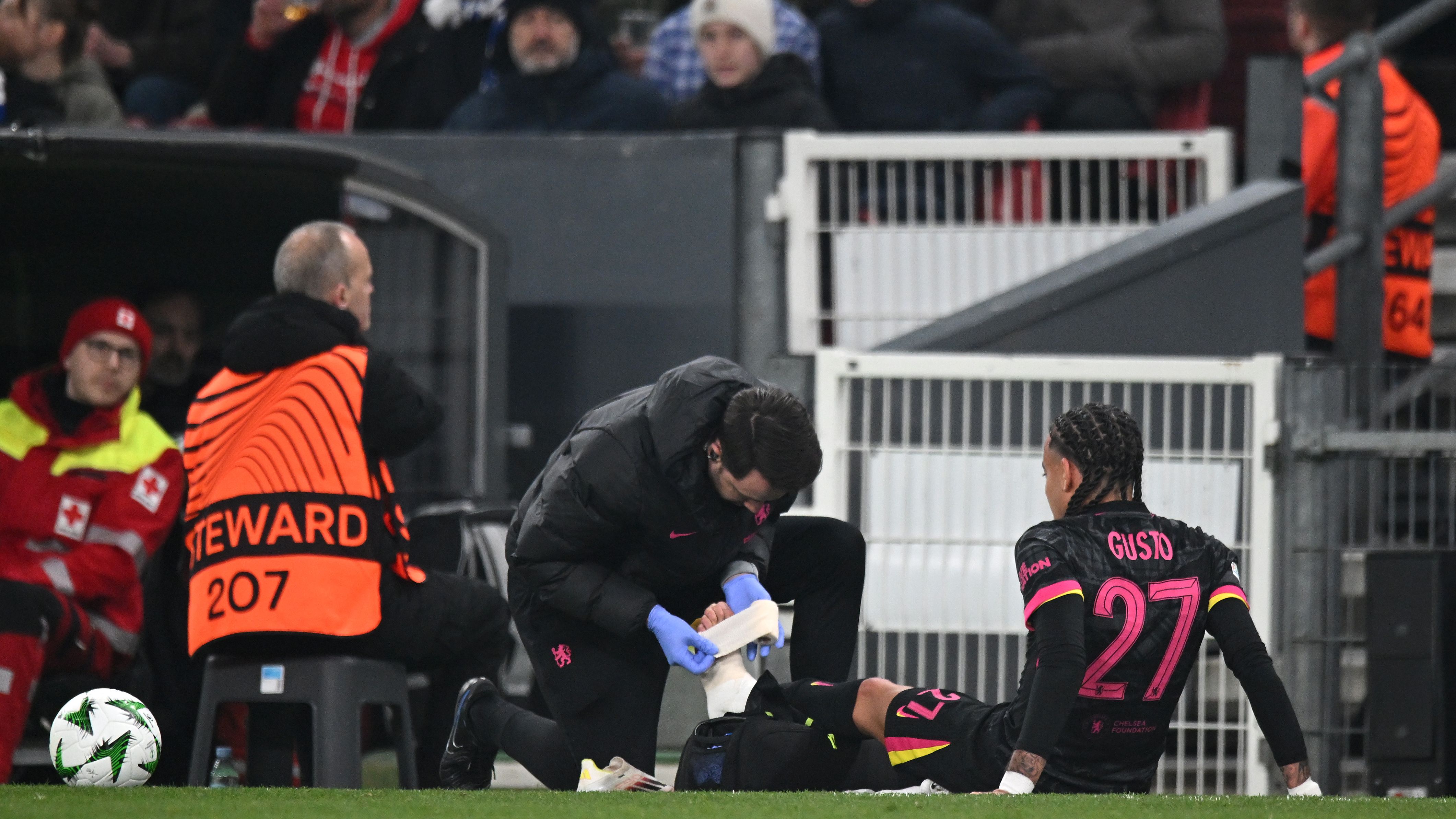 F.C. Copenhagen v Chelsea FC - UEFA Conference League 2024/25 Round of 16 First Leg