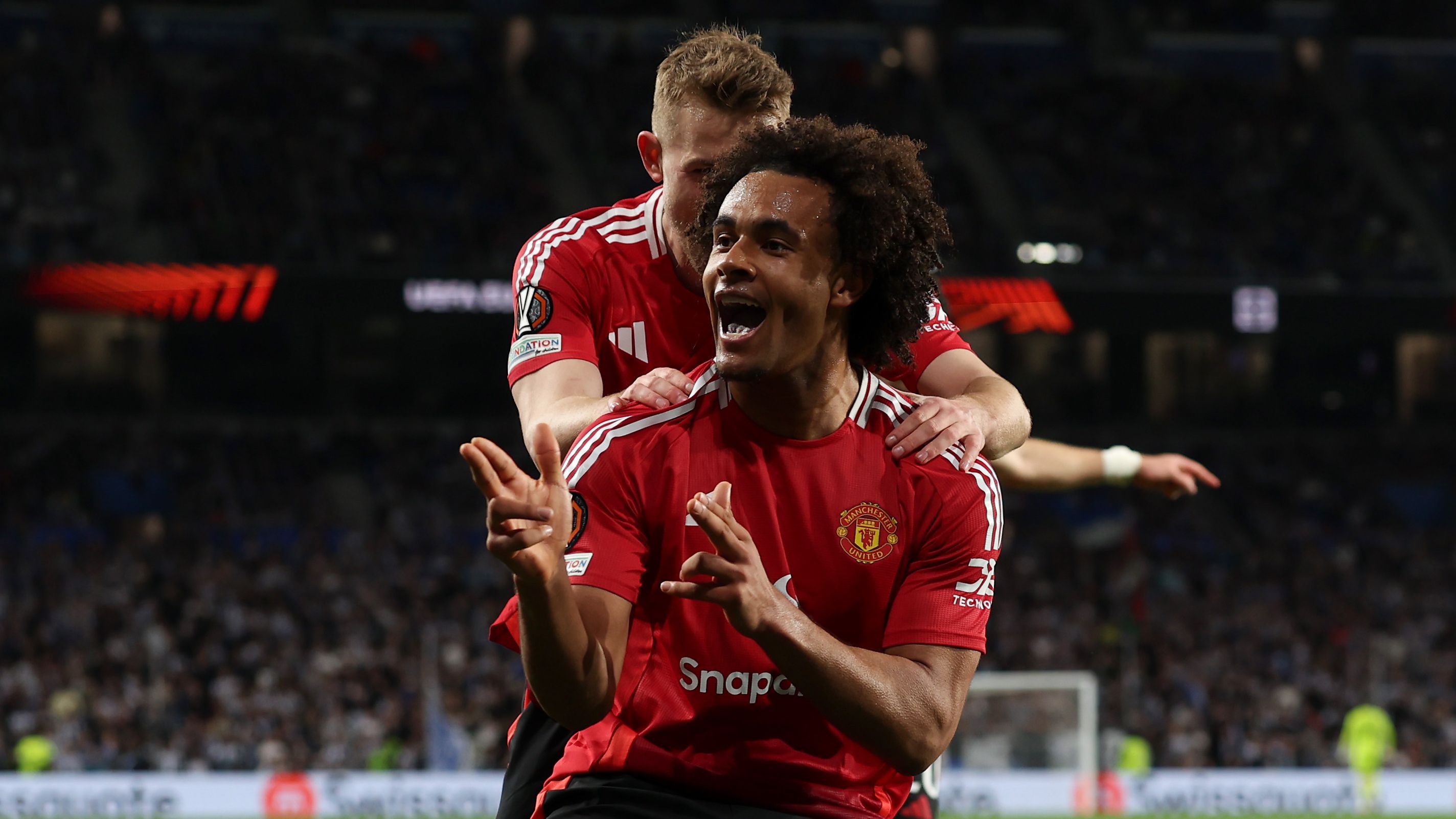 Real Sociedad de Futbol v Manchester United - UEFA Europa League 2024/25 Round of 16 First Leg