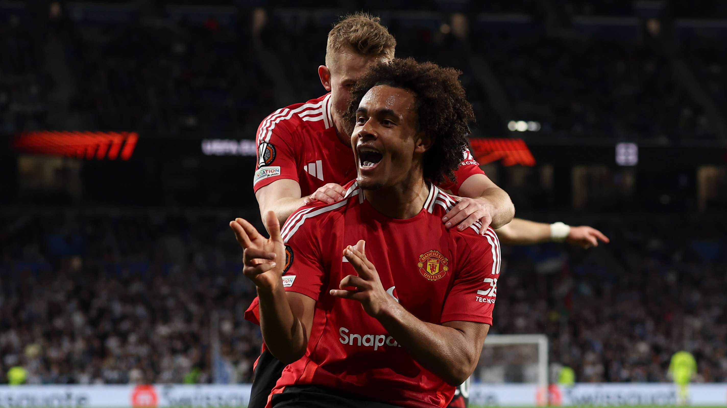 Real Sociedad de Futbol v Manchester United - UEFA Europa League 2024/25 Round of 16 First Leg