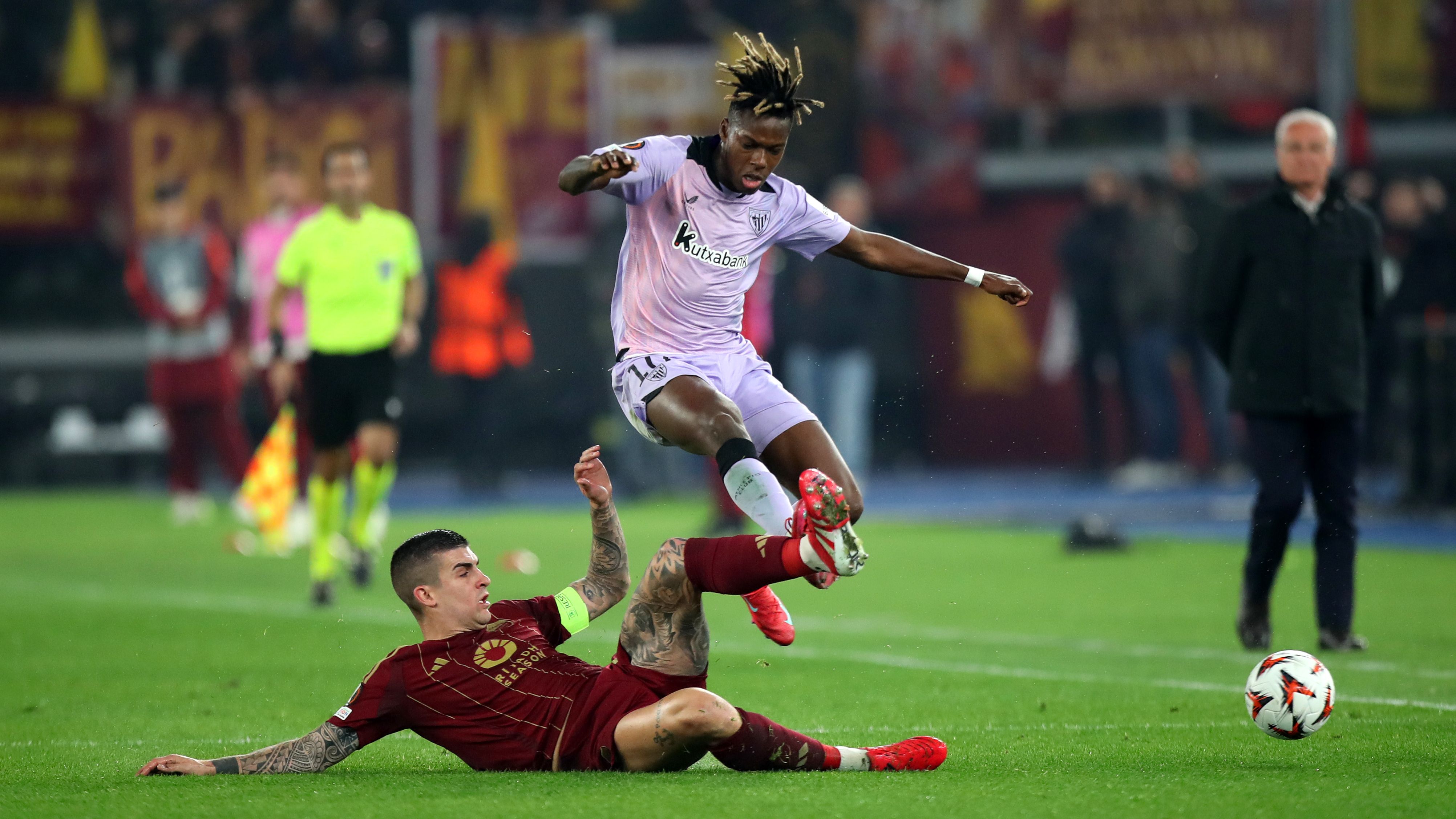 AS Roma v Athletic Club - UEFA Europa League 2024/25 Round of 16 First Leg