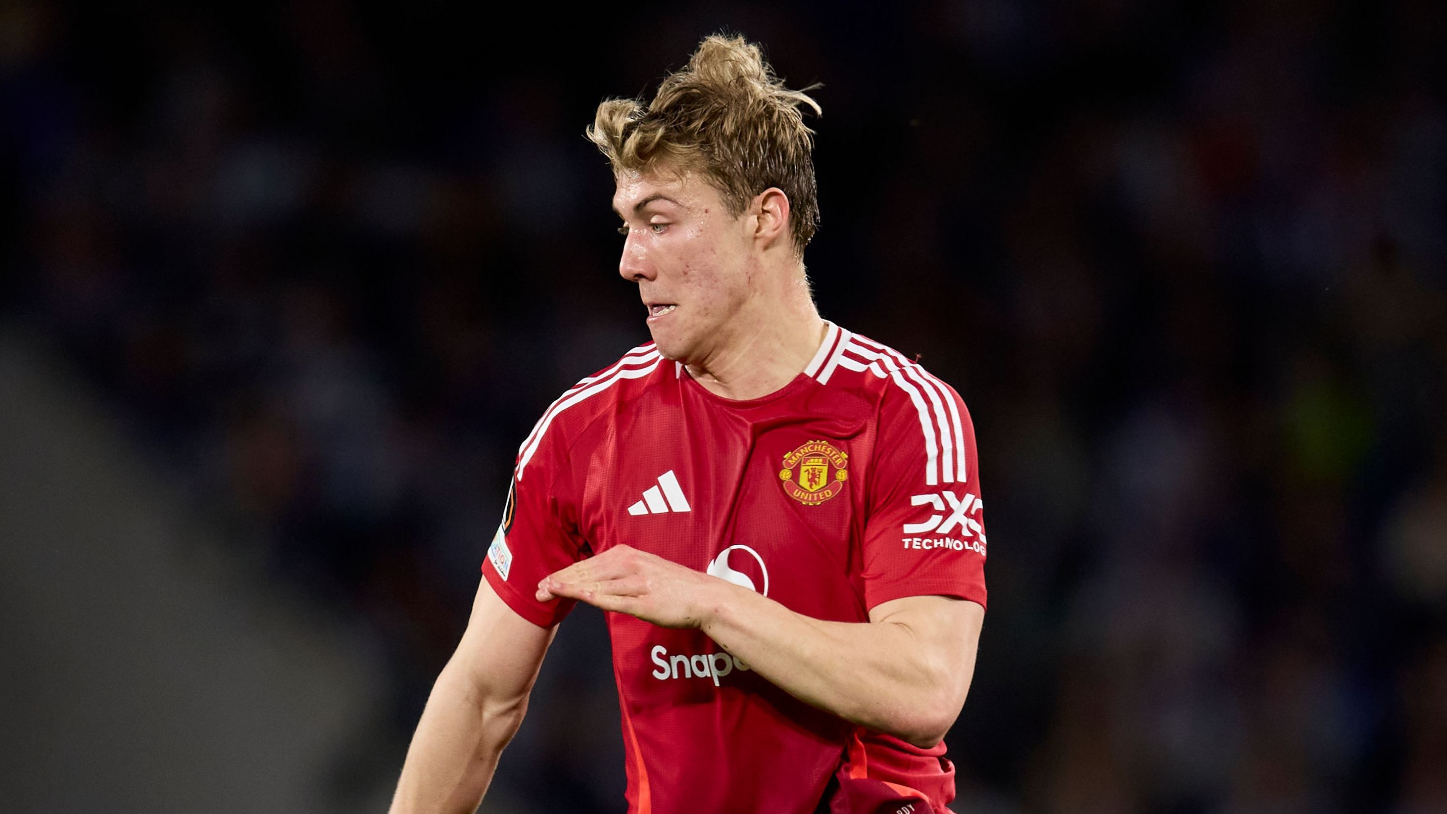 Real Sociedad de Futbol v Manchester United - UEFA Europa League 2024/25 Round of 16 First Leg