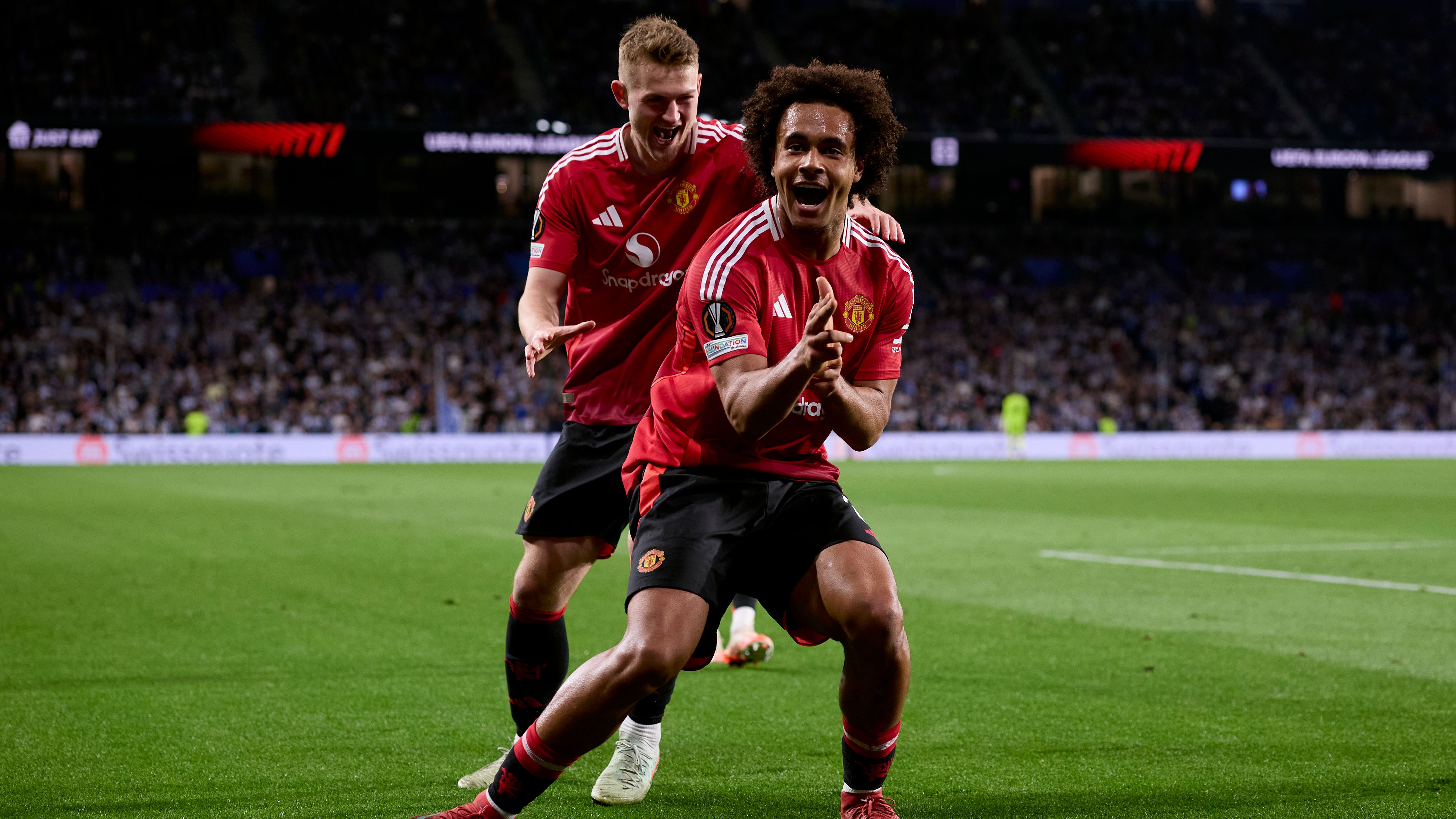 Real Sociedad de Futbol v Manchester United - UEFA Europa League 2024/25 Round of 16 First Leg