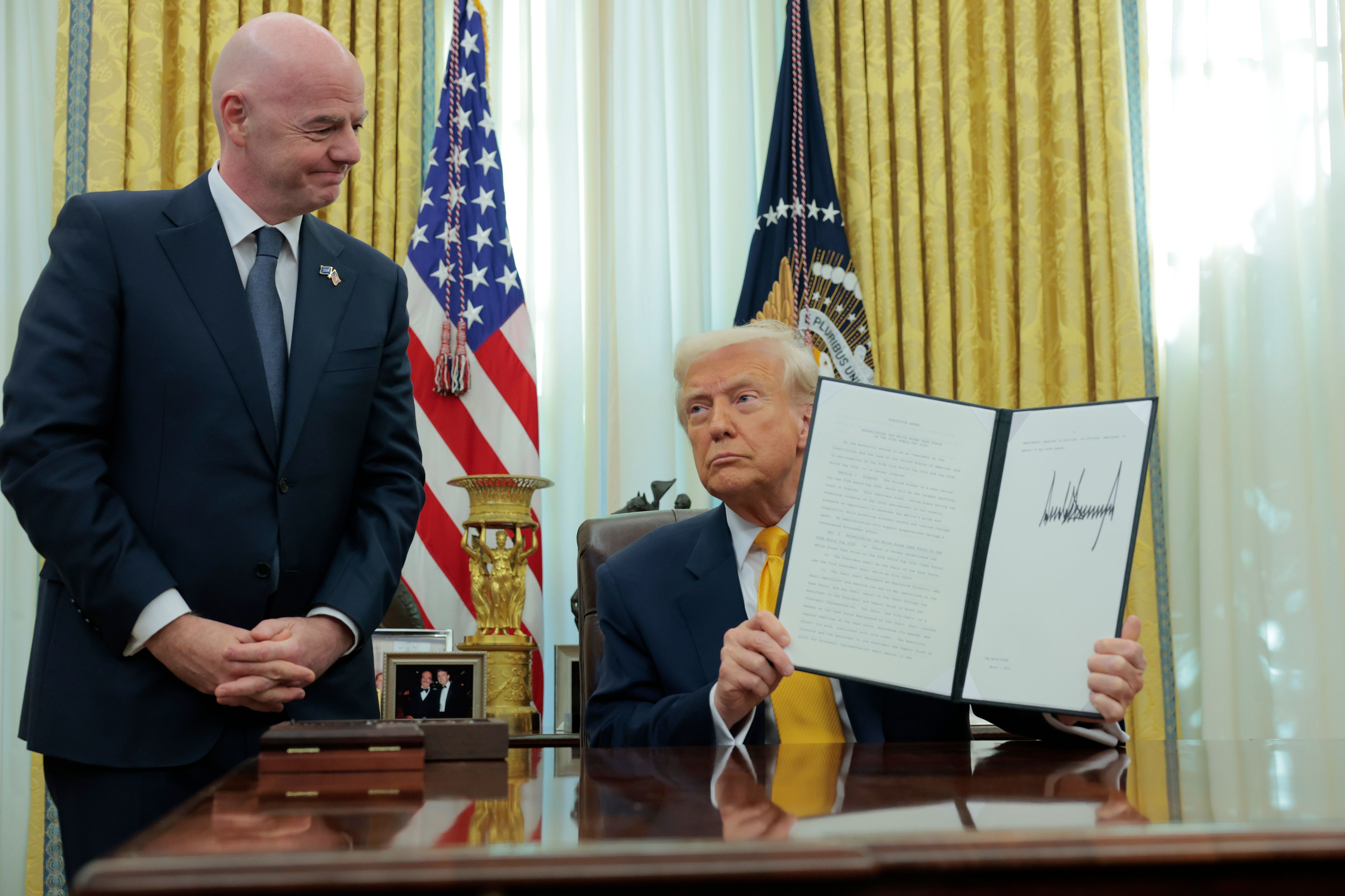 President Trump Establishes White House Task Force for 2026 World Cup