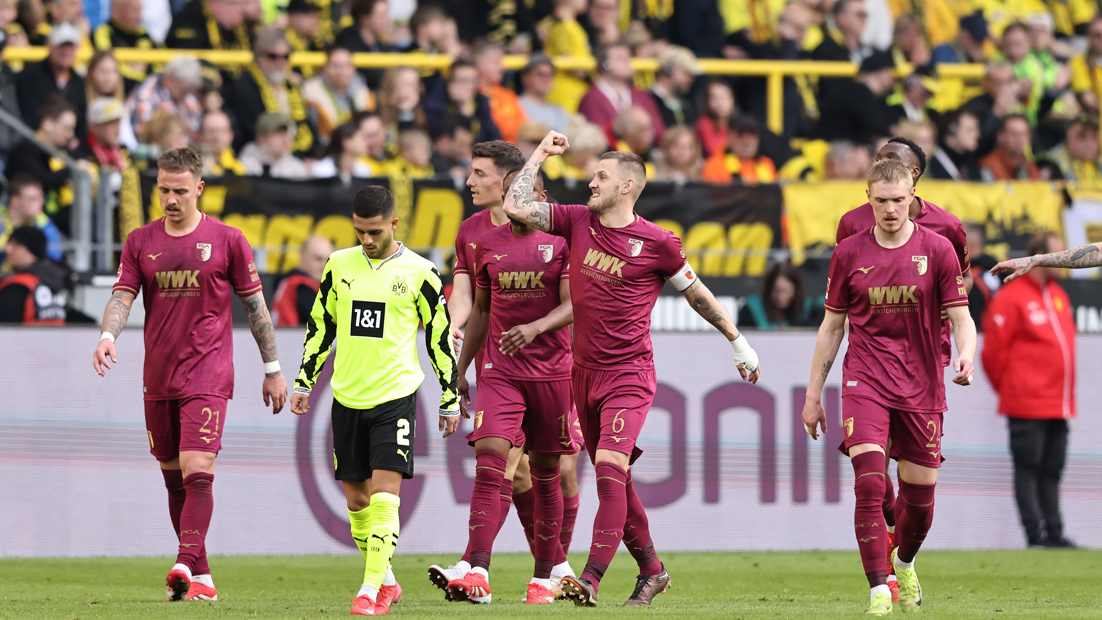 Borussia Dortmund v FC Augsburg - Bundesliga