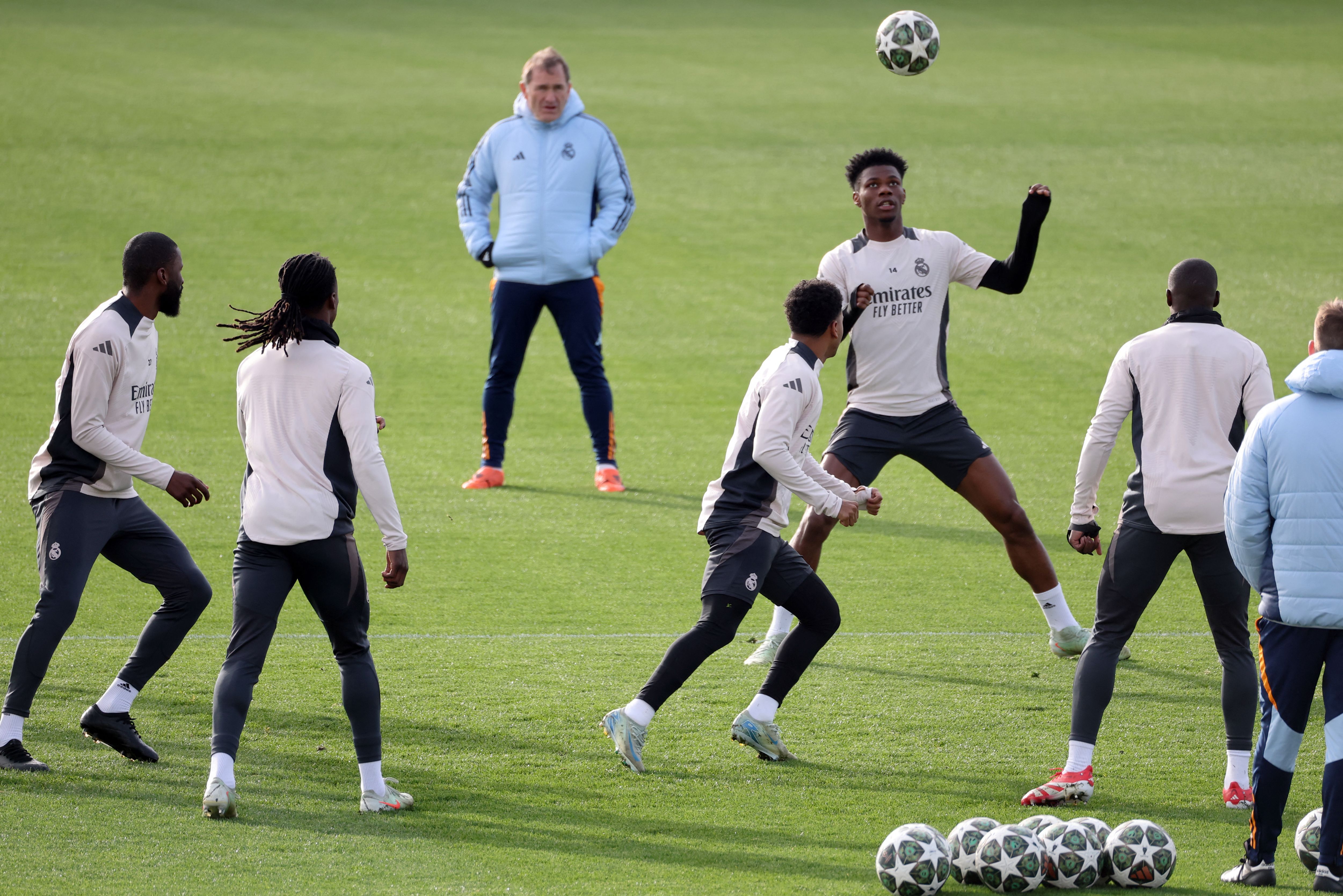 FBL-EUR-C1-REAL MADRID-TRAINING