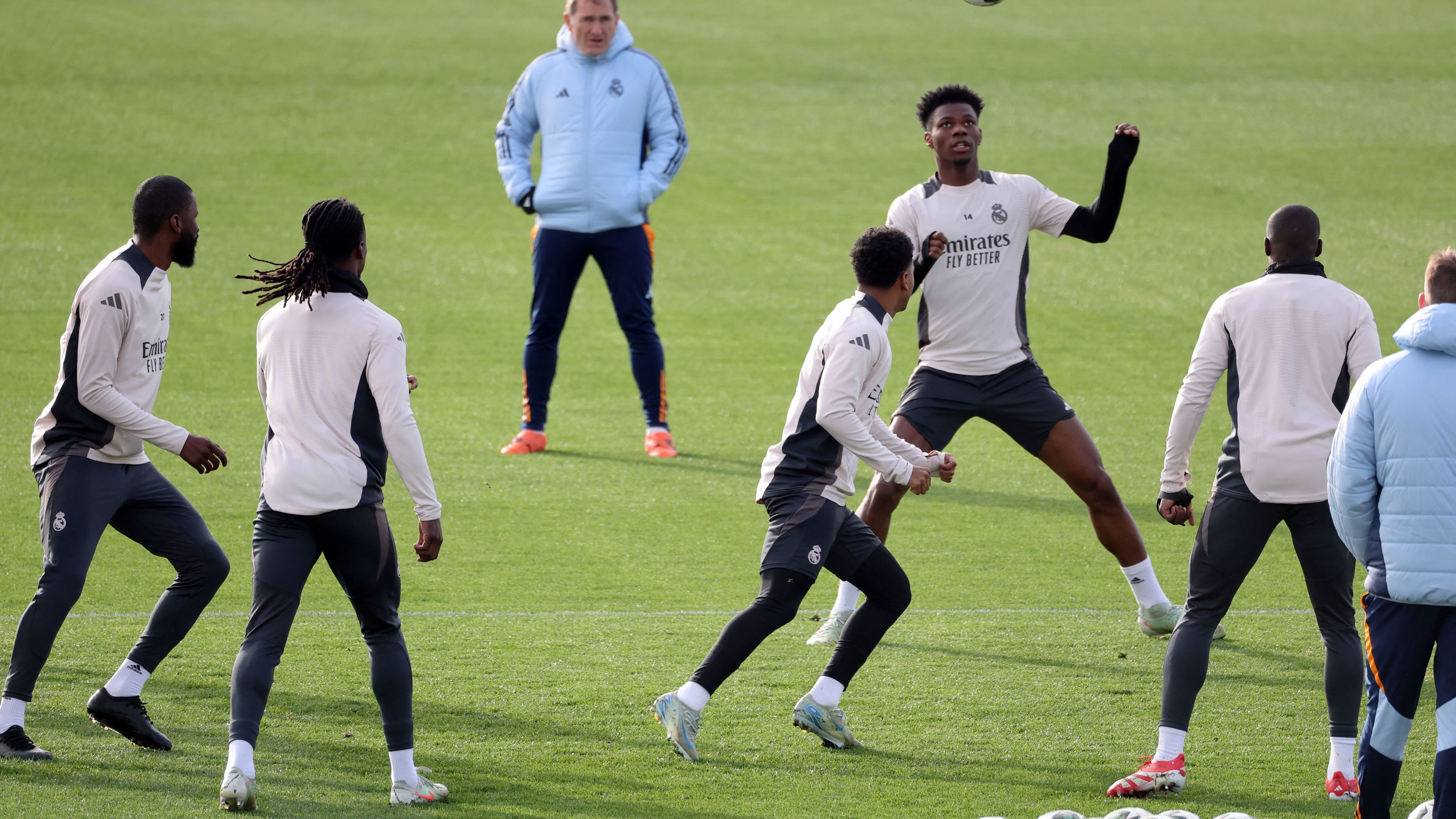 FBL-EUR-C1-REAL MADRID-TRAINING