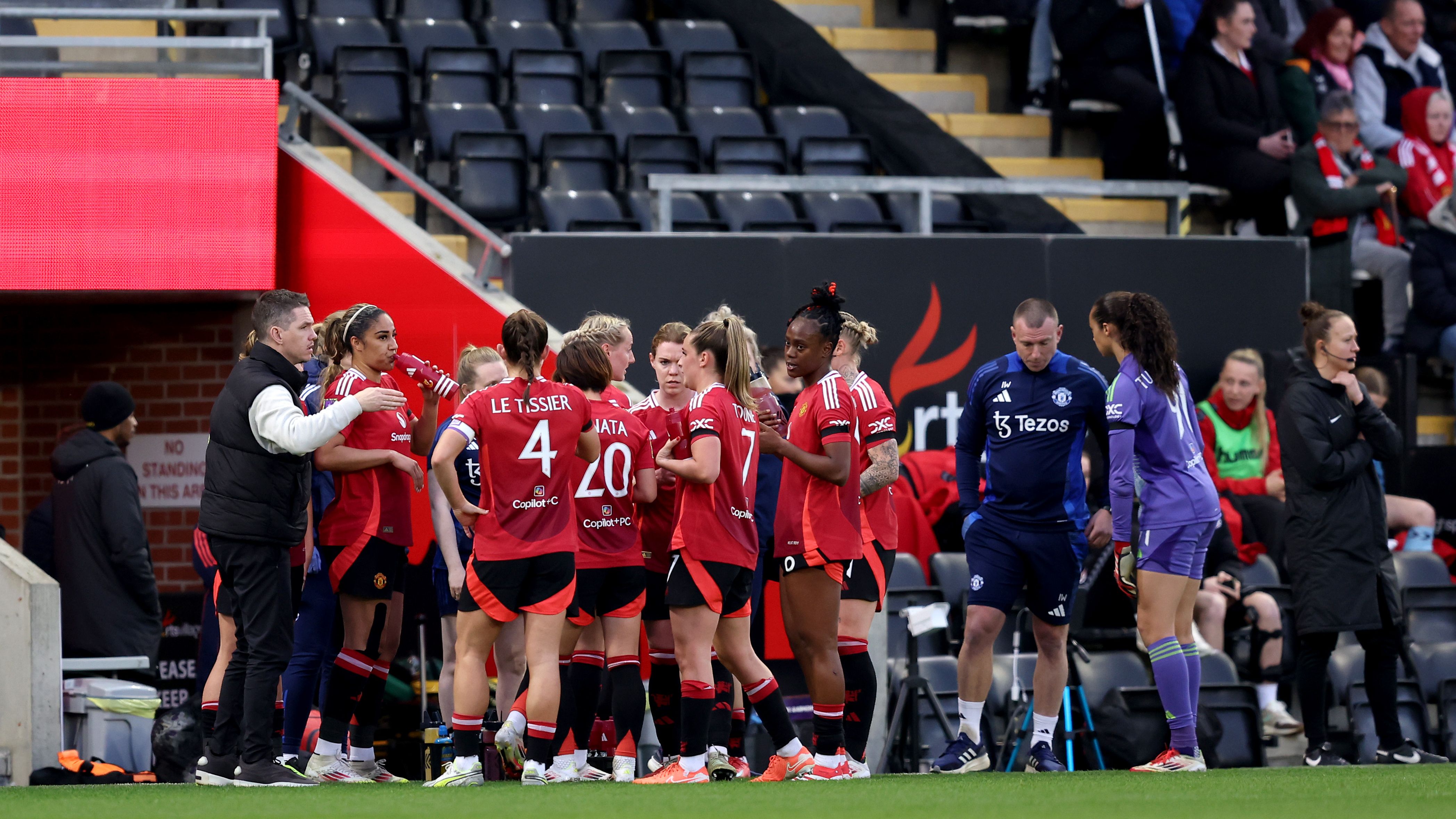 Manchester United v Sunderland - The Adobe Women's FA Cup Quarter Final