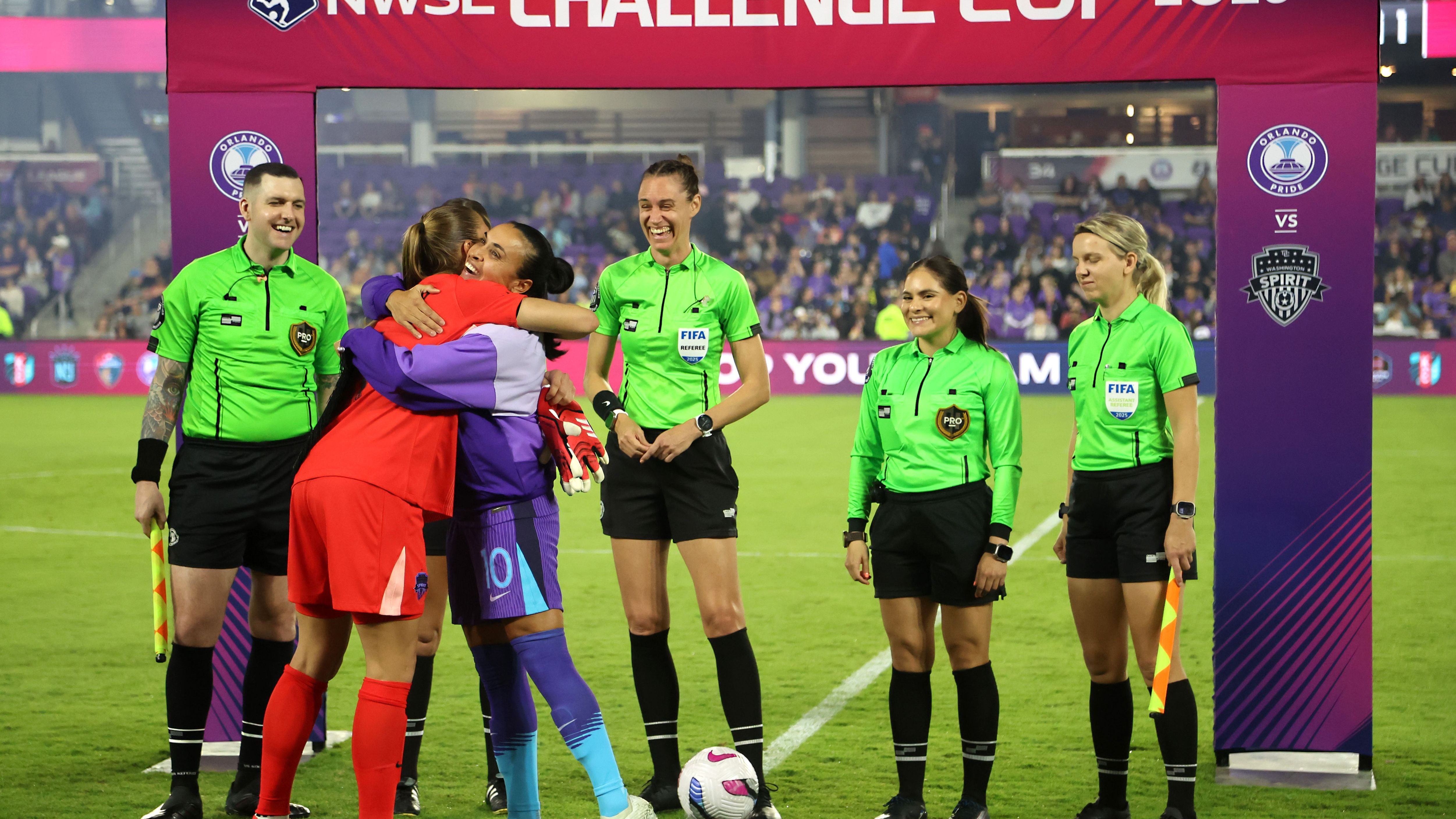 Orlando Pride v Washington Spirit - 2025 NWSL Challenge Cup