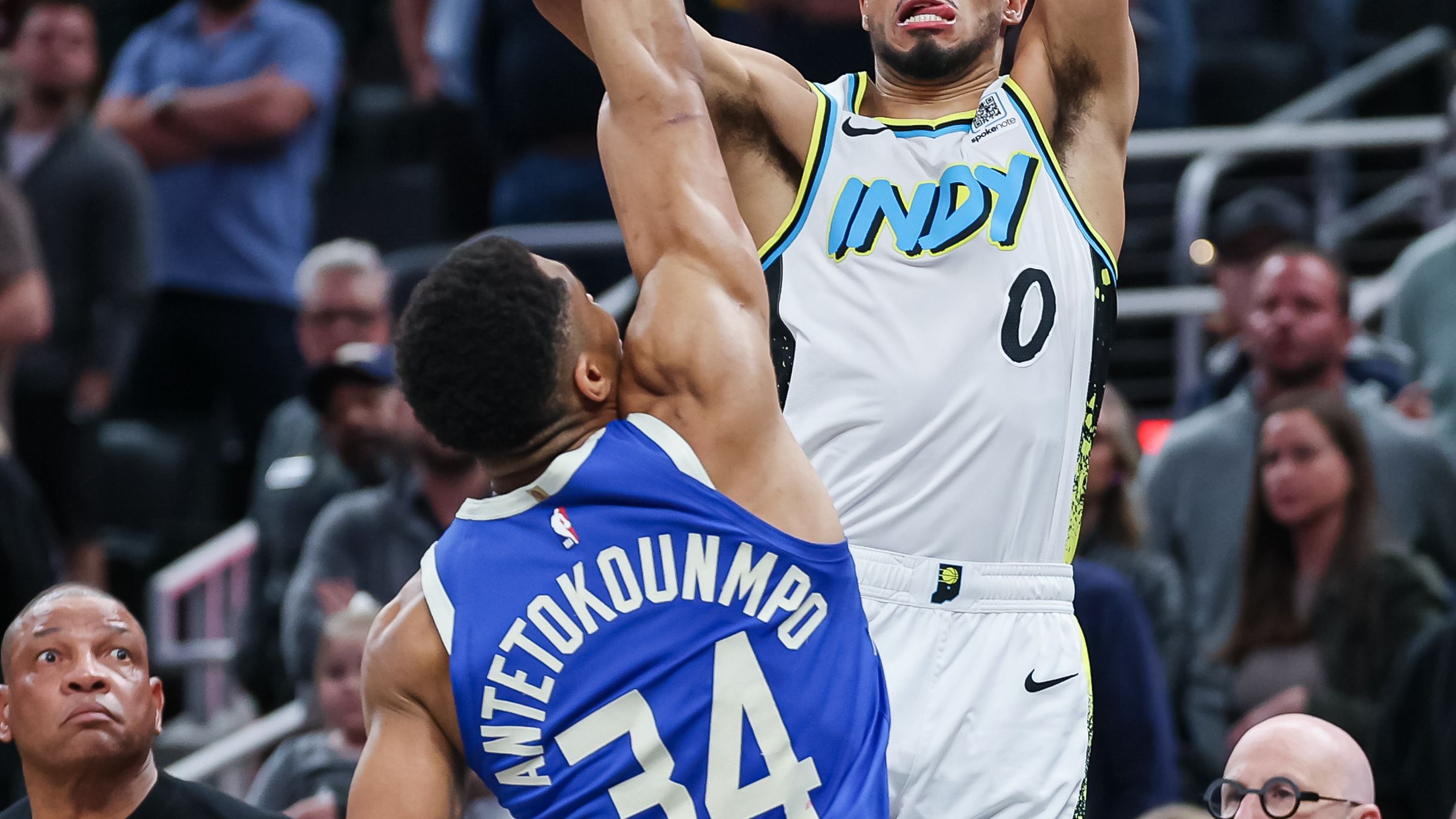 Milwaukee Bucks v Indiana Pacers