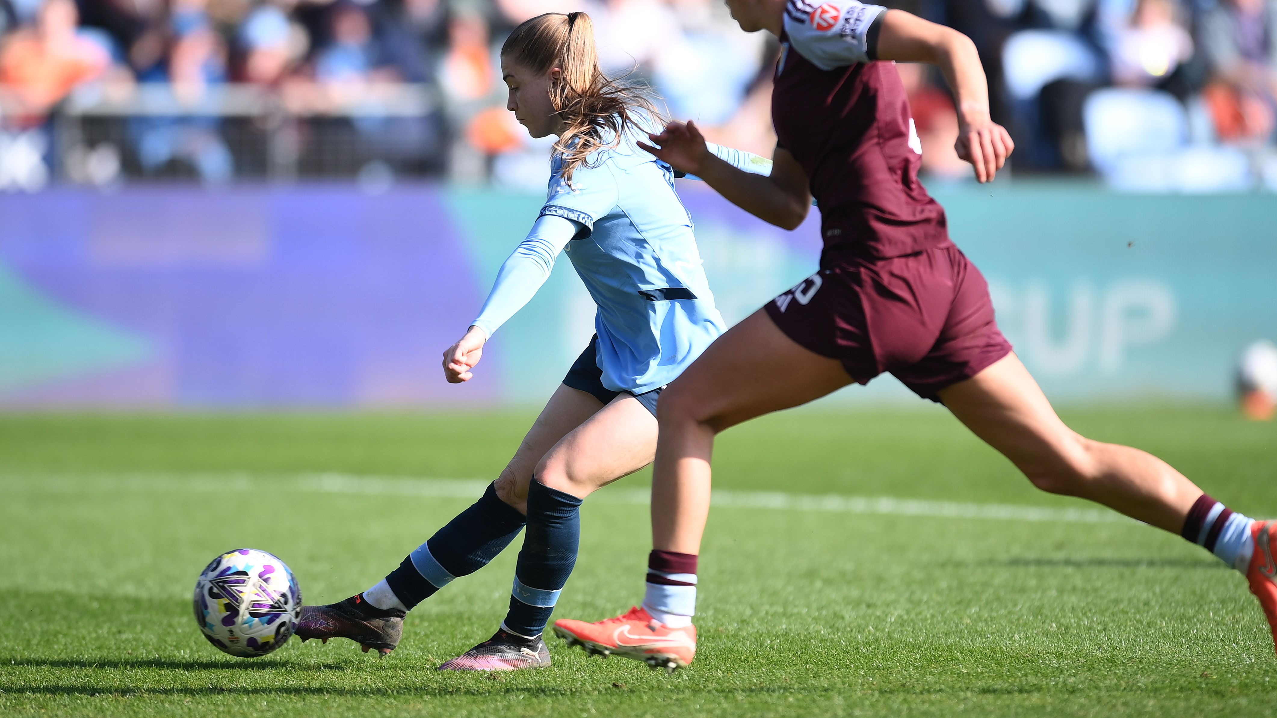 Manchester City v Aston Villa - The Adobe Women's FA Cup Quarter Final