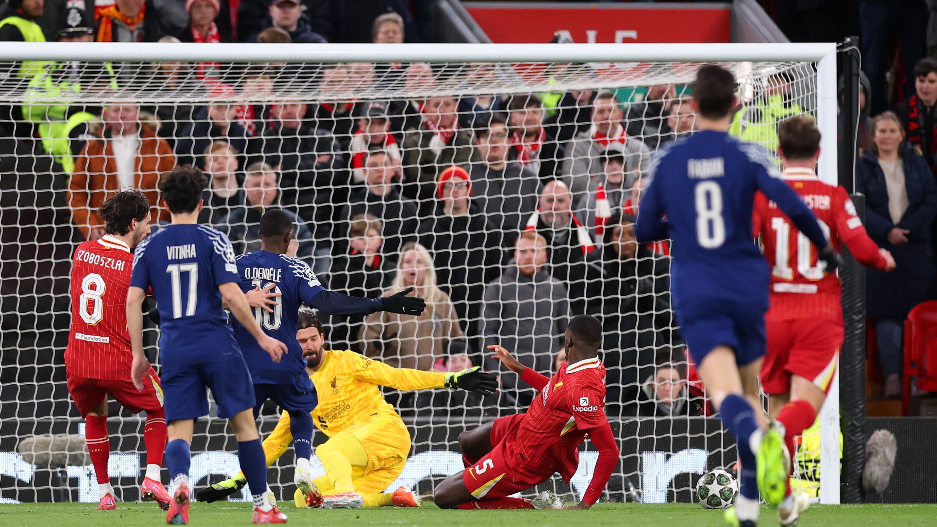 Liverpool FC v Paris Saint-Germain - UEFA Champions League 2024/25 Round of 16 Second Leg