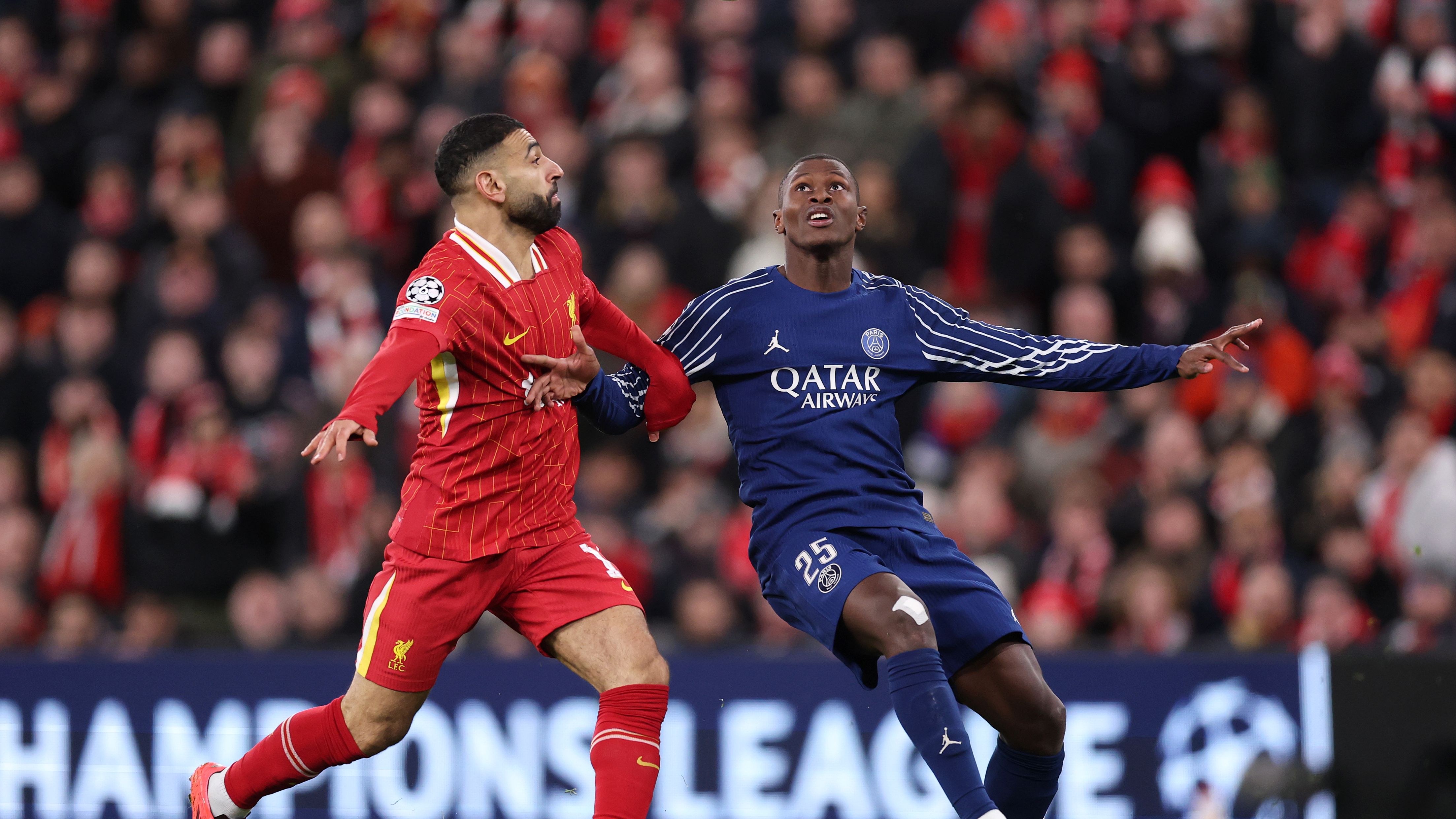 Liverpool FC v Paris Saint-Germain - UEFA Champions League 2024/25 Round of 16 Second Leg