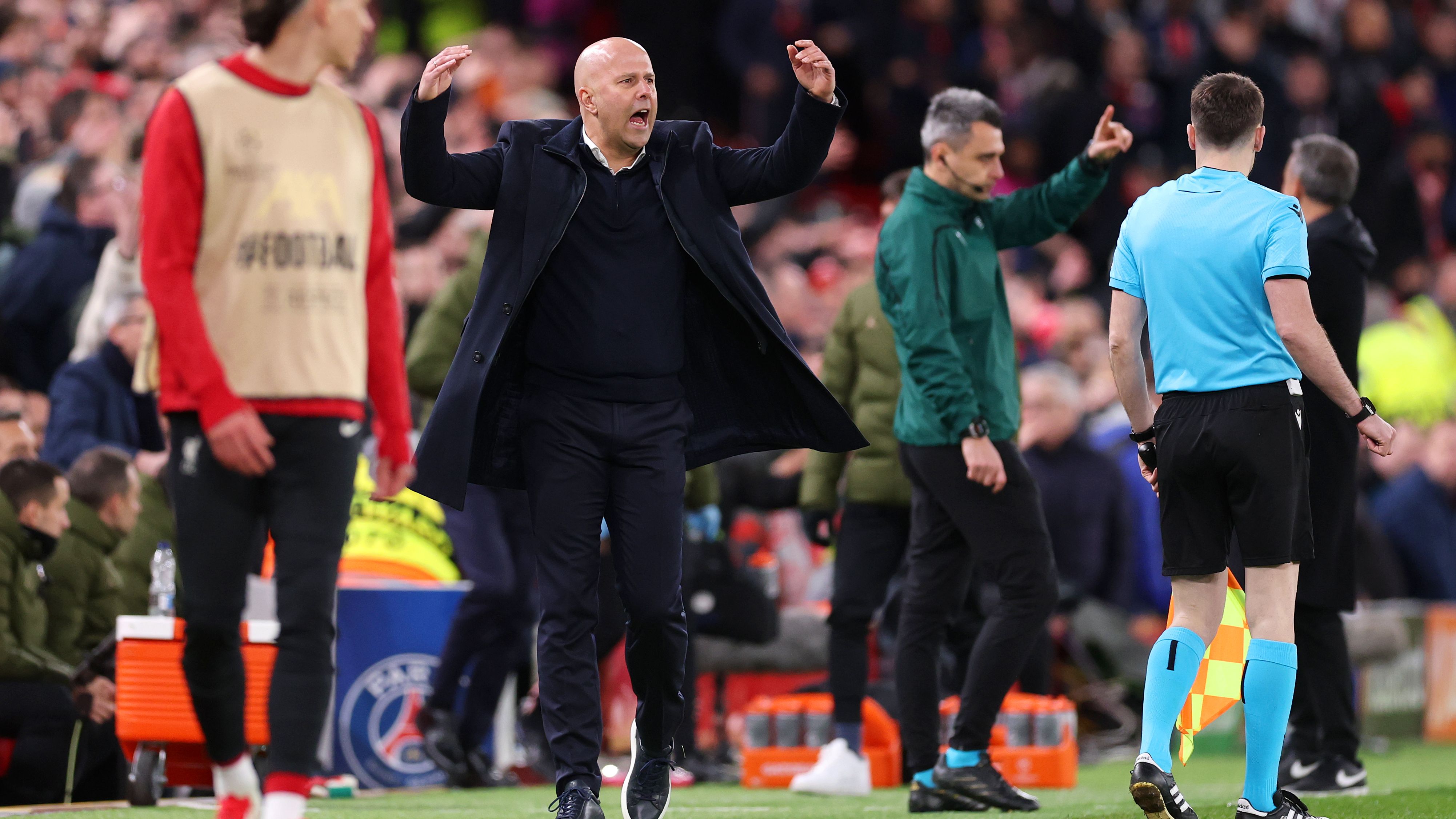 Liverpool FC v Paris Saint-Germain - UEFA Champions League 2024/25 Round of 16 Second Leg